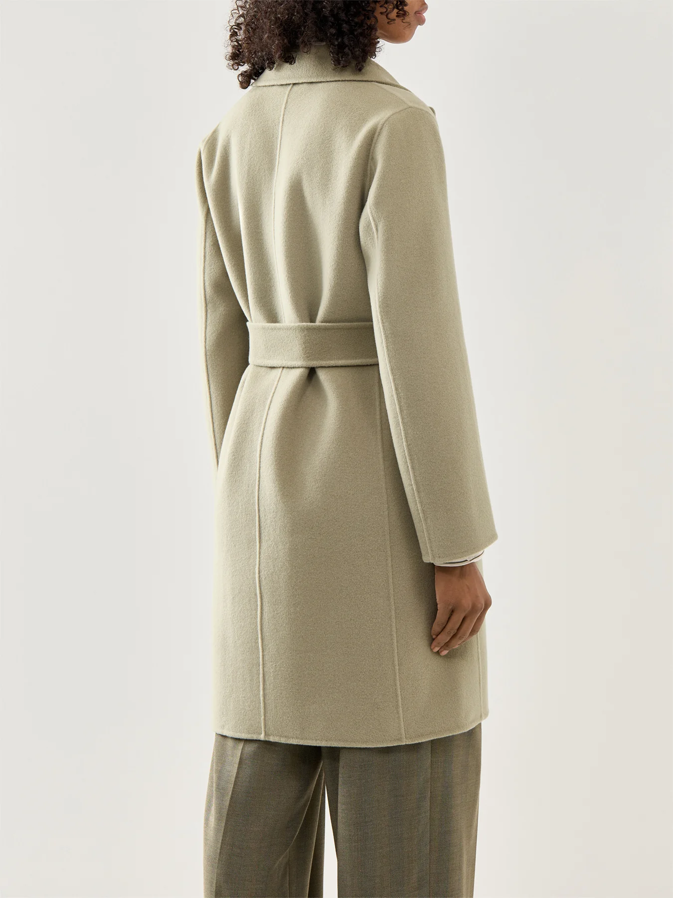 Marella Polka Double Face Single Breasted Coat - Image 5