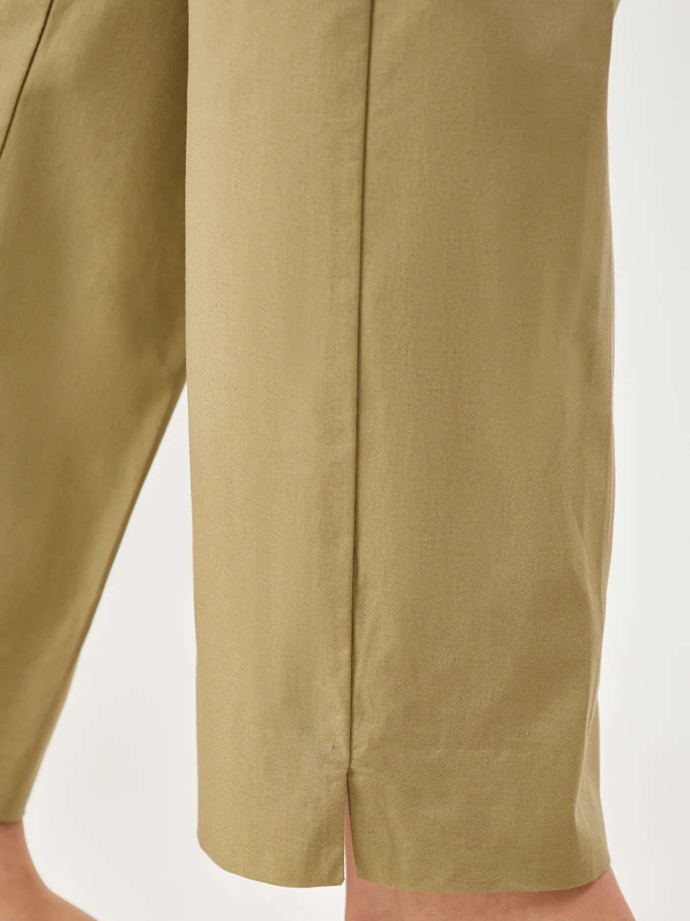 Gettone Tailored Trousers Beige - Image 3