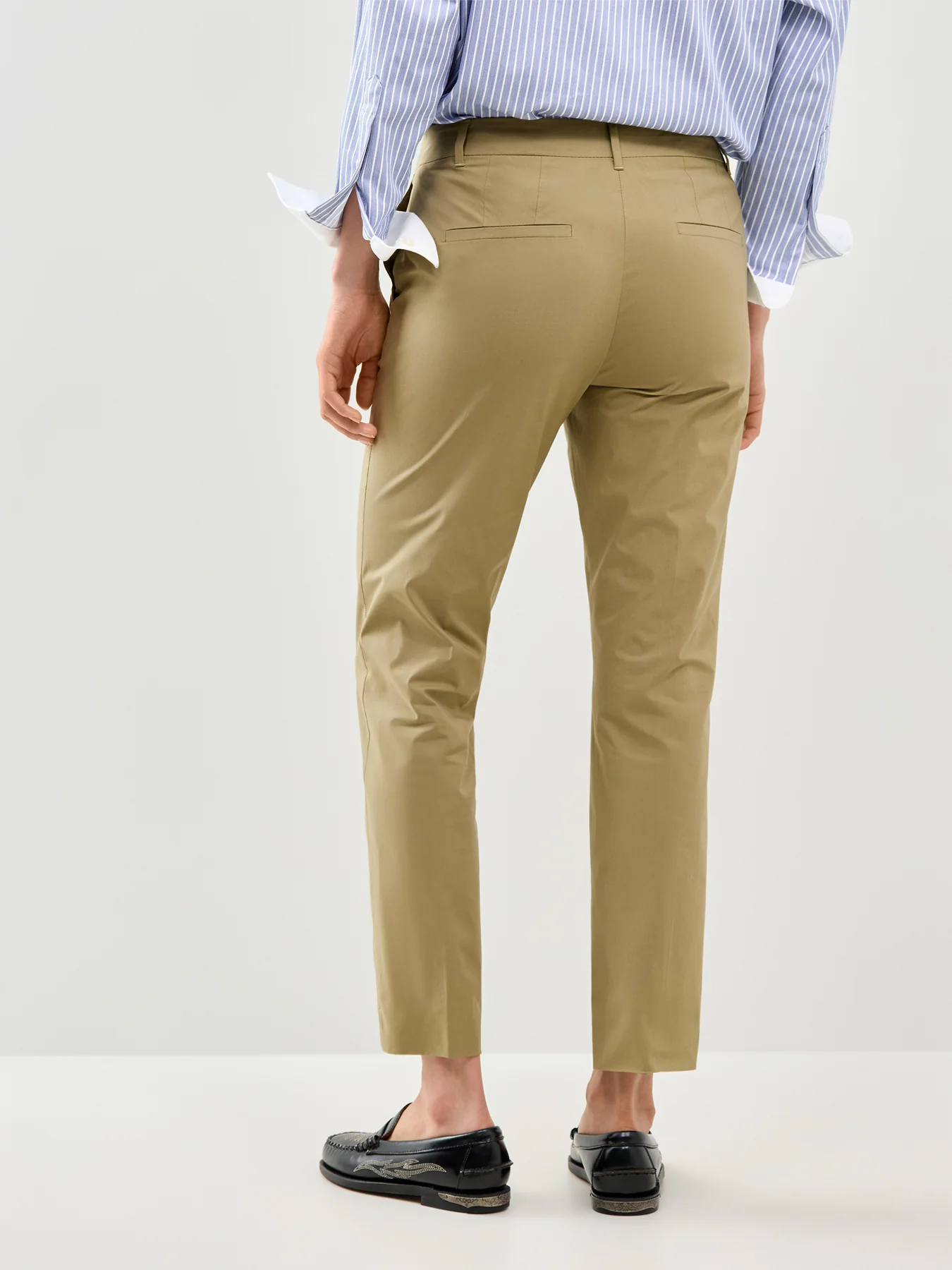 Gettone Tailored Trousers Beige - Image 5
