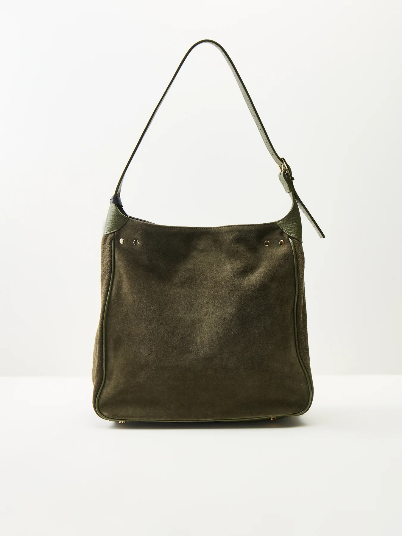 Claude Suede Match Bag Green - Image 3