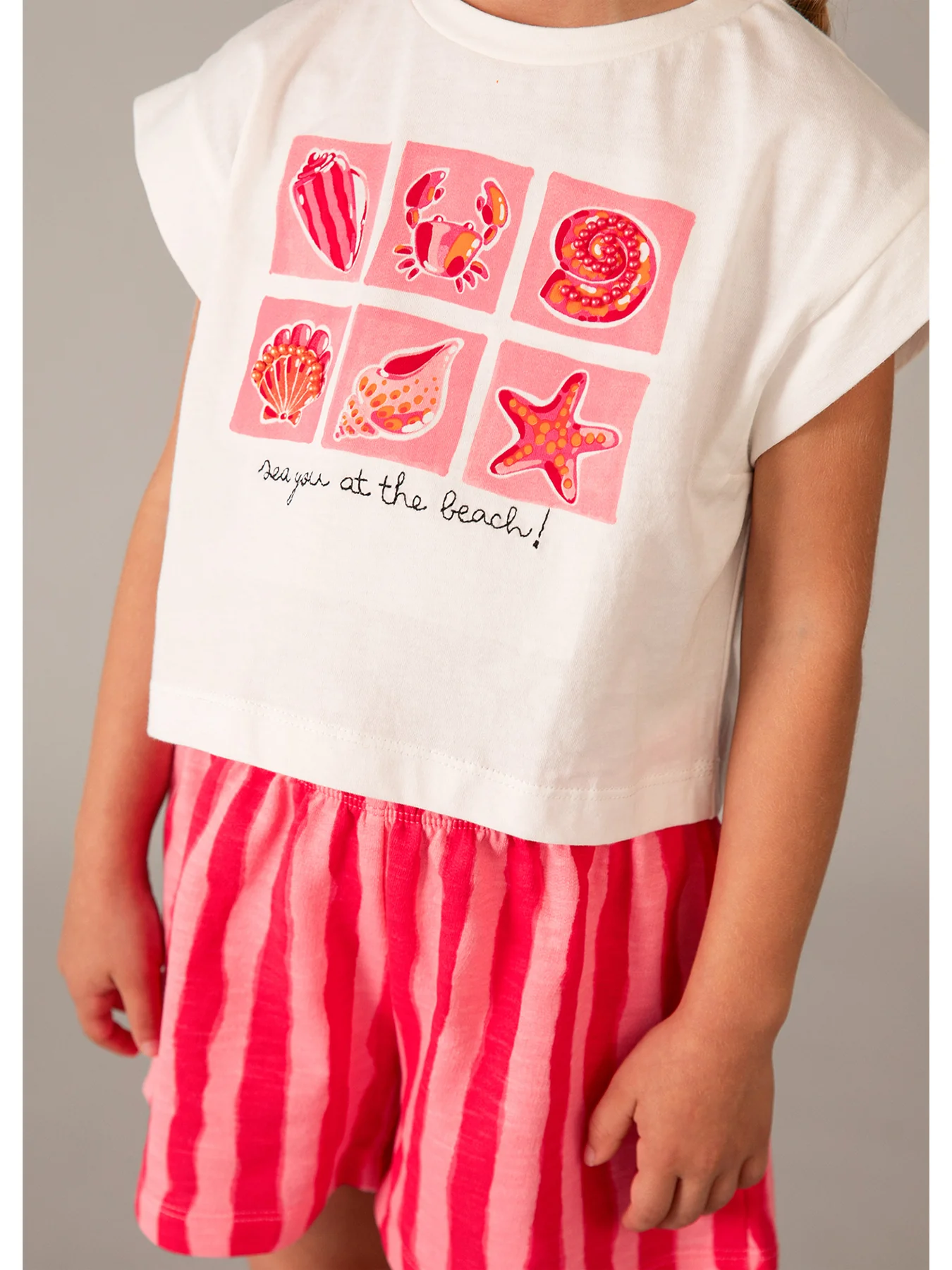 Kids’ Six Piece Shorts Set Multi - Image 4