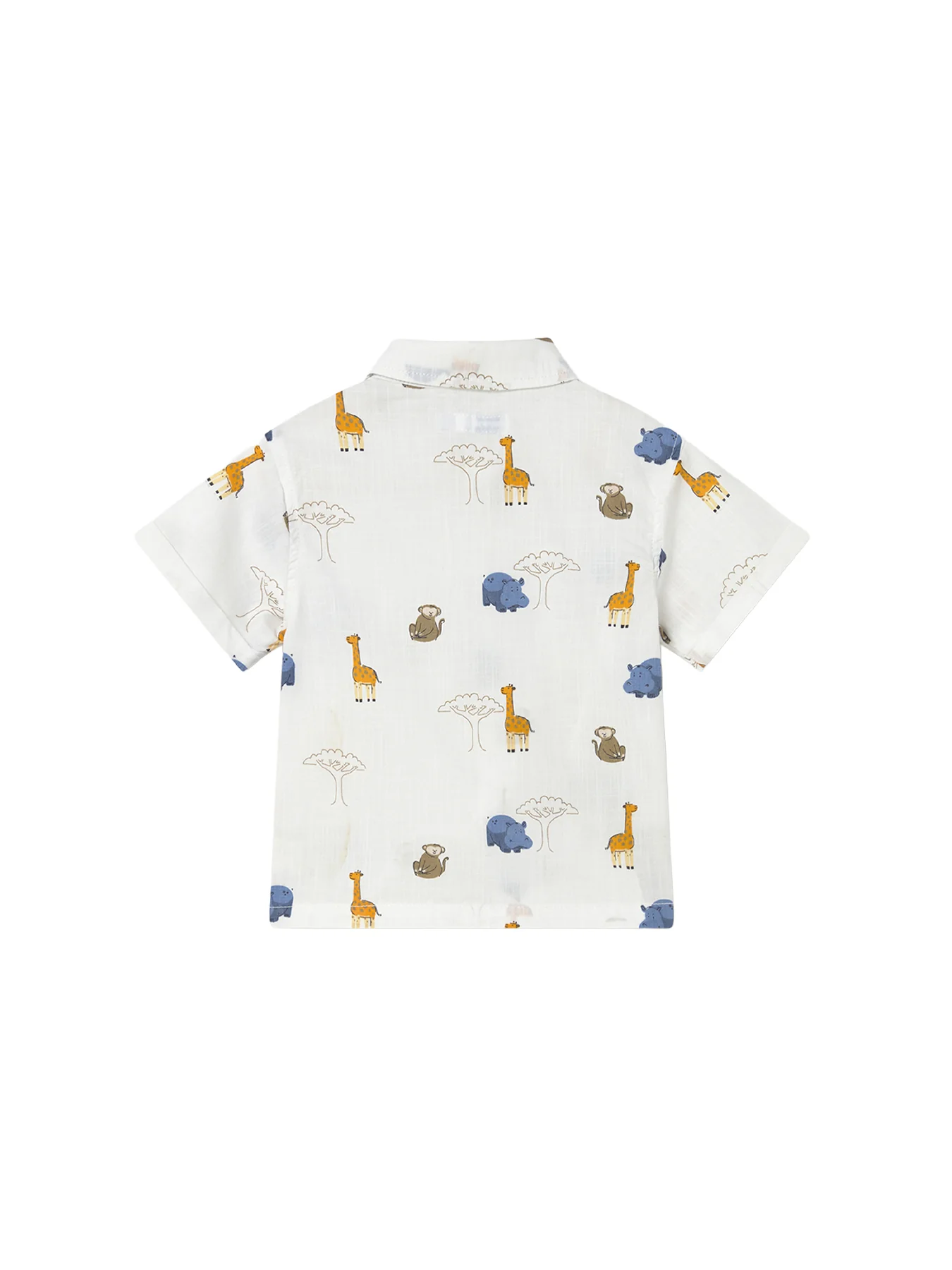 Baby Animal Short Sleeve Shirt Multi - Image 2