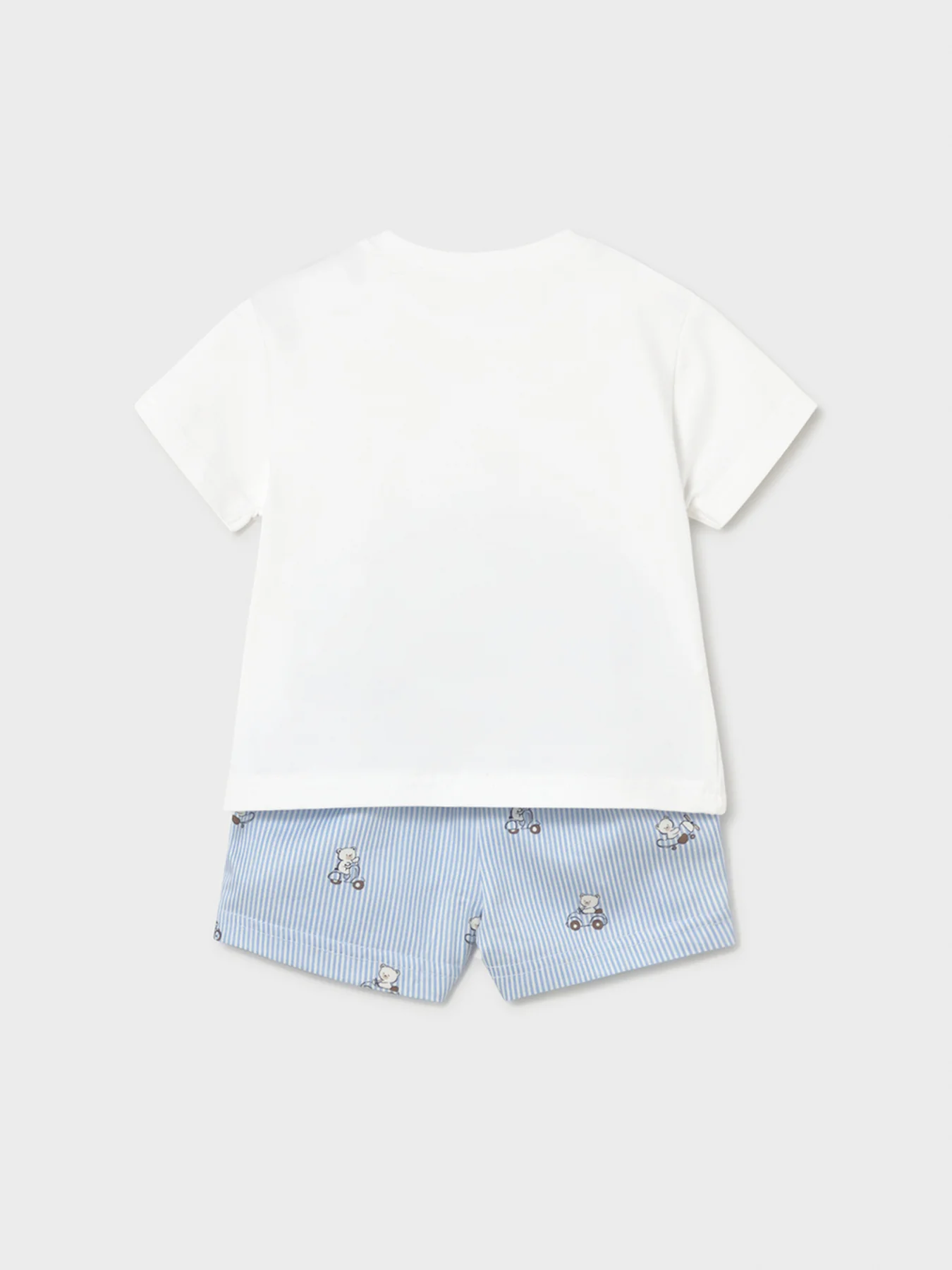 Baby Bear Shorts and T-Shirt Set Blue - Image 2