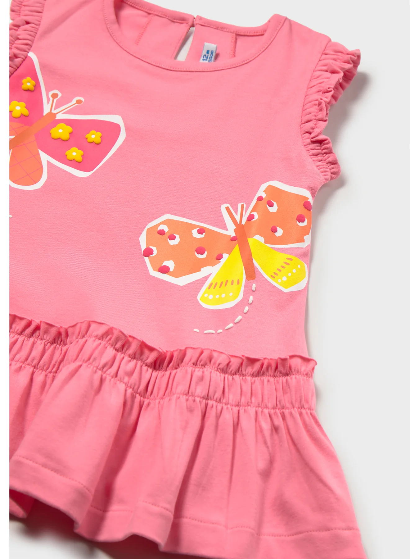 Baby Butterfly Dress Pink - Image 3