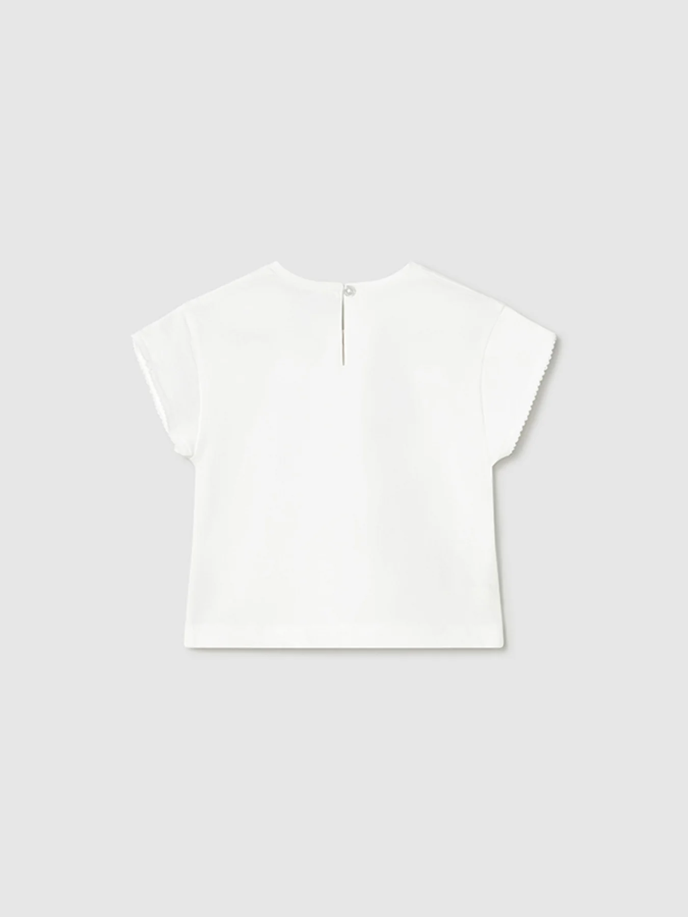 Baby Butterfly Short Sleeve T-Shirt White - Image 2