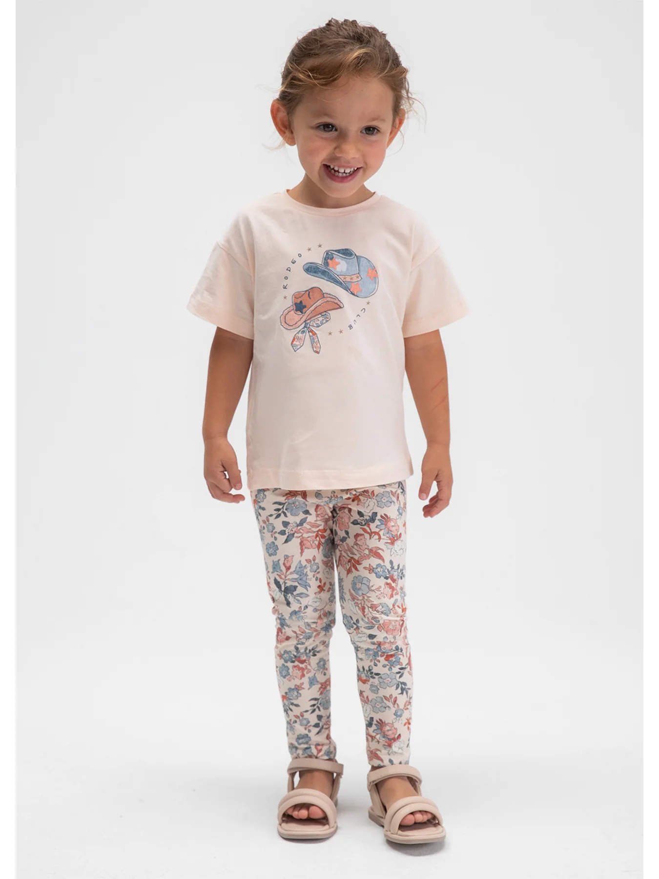 Kids’ Cowgirl Leggings Set Multi - Image 4