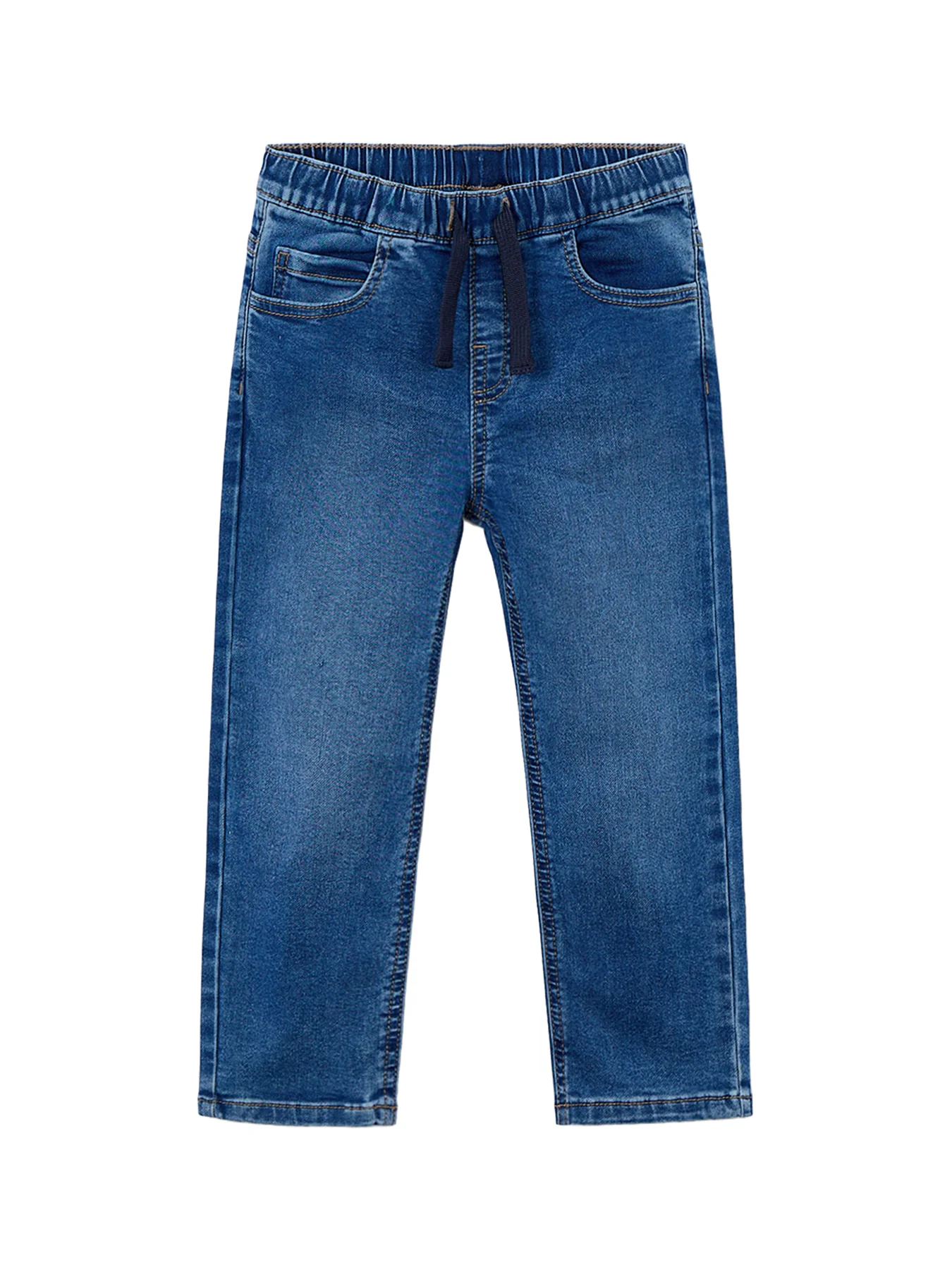 Kids’ Denim Jogger Pants Blue