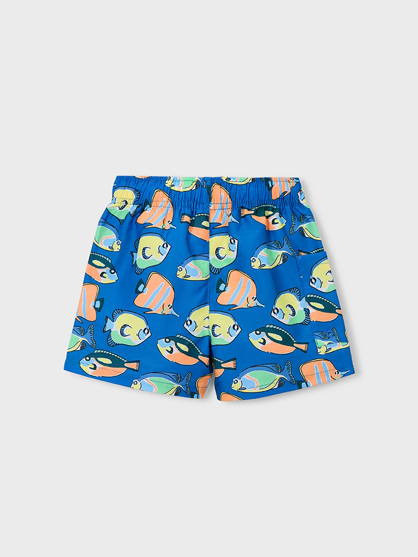 Kids’ Fish Swim Shorts Blue - Image 2