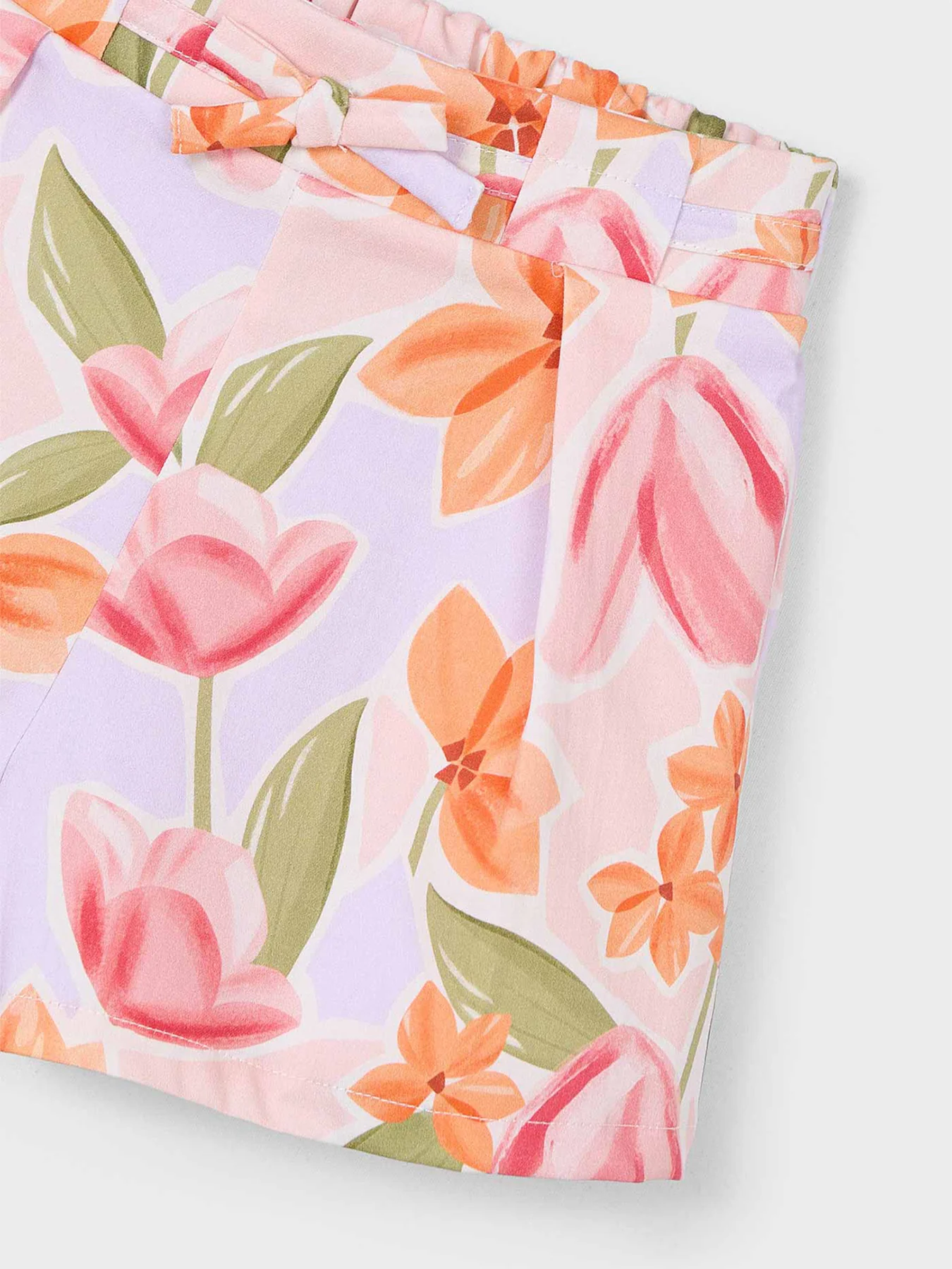 Kids’ Floral Skirt Trousers Multi - Image 3