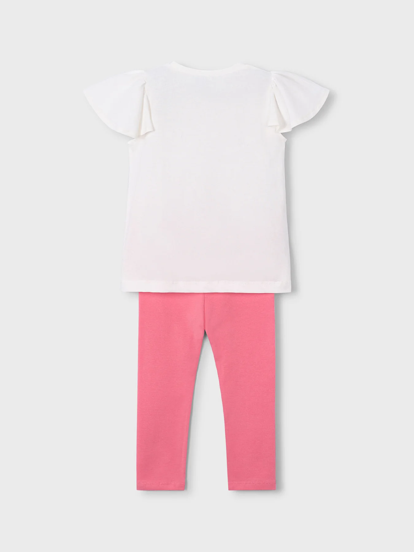Kids’ Flower Print Leggings Set Multi - Image 2