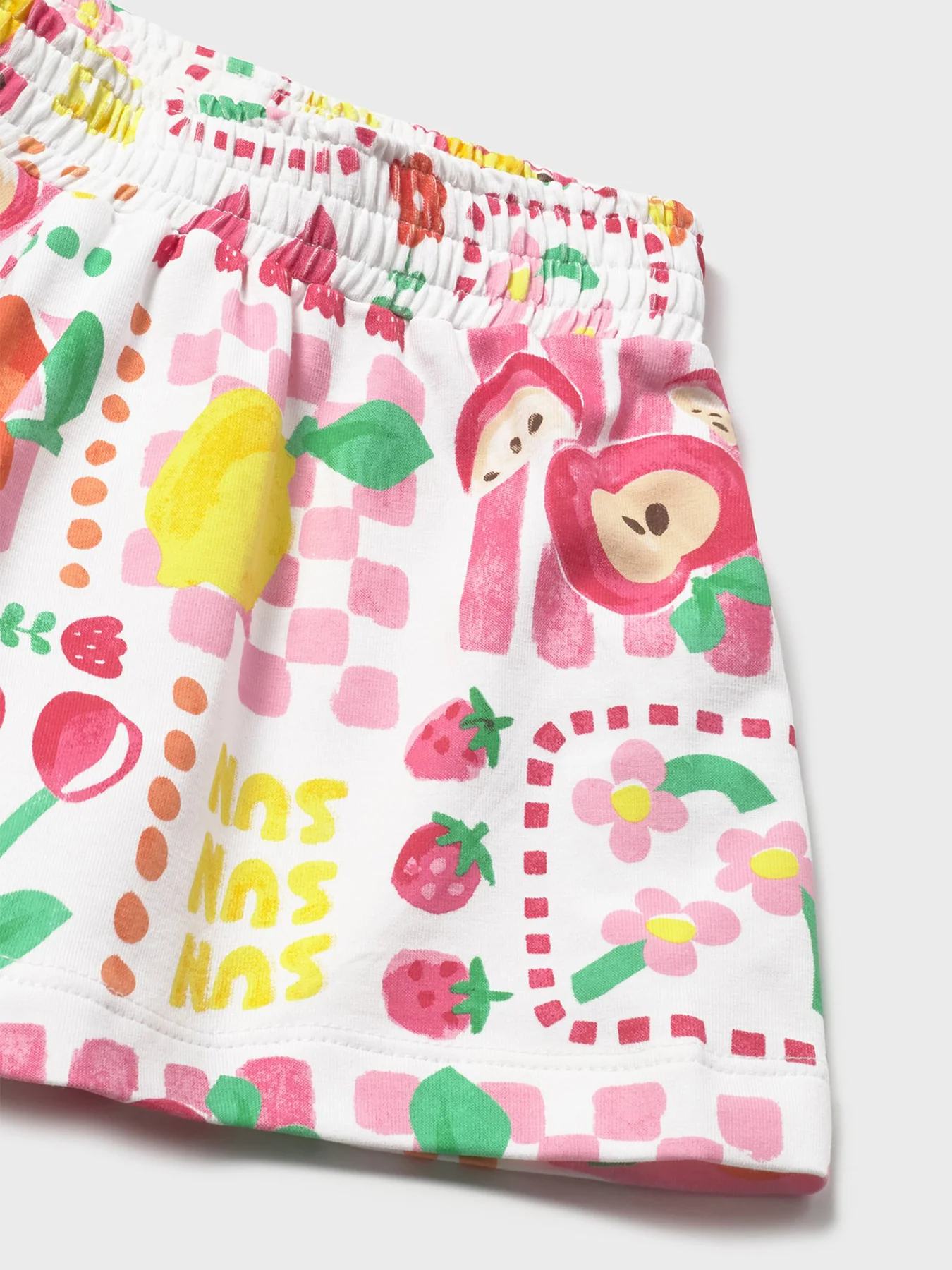Baby Fruit Shorts Pink - Image 3