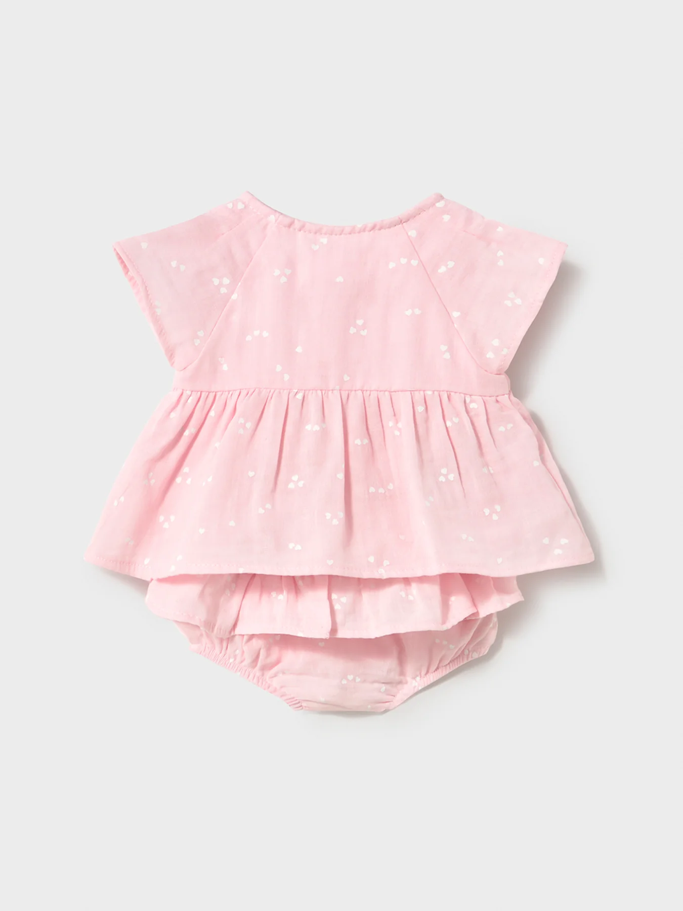 Baby Hearts Short Set Pink - Image 2