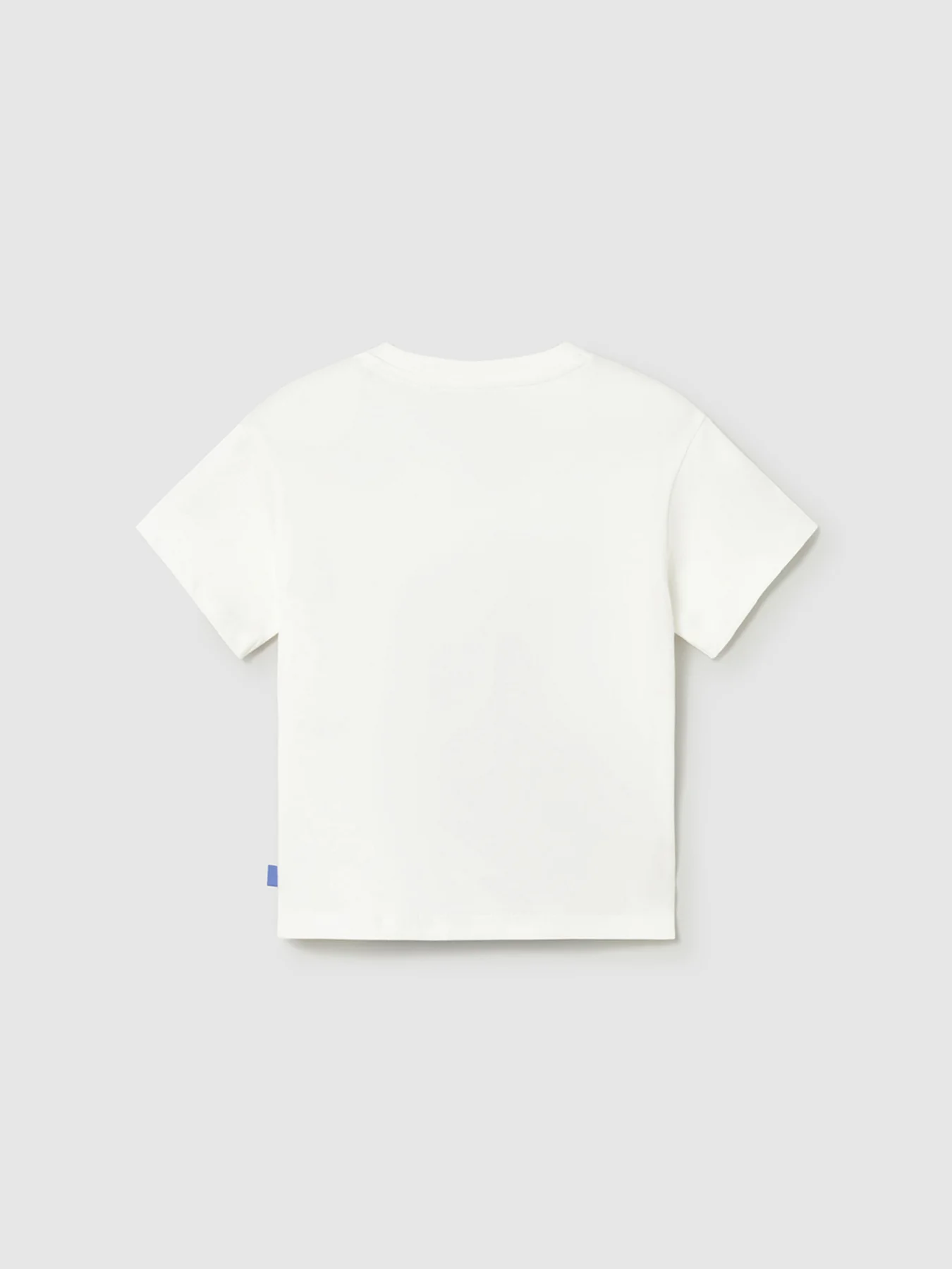 Baby Hippo Short Sleeve T-Shirt White - Image 2