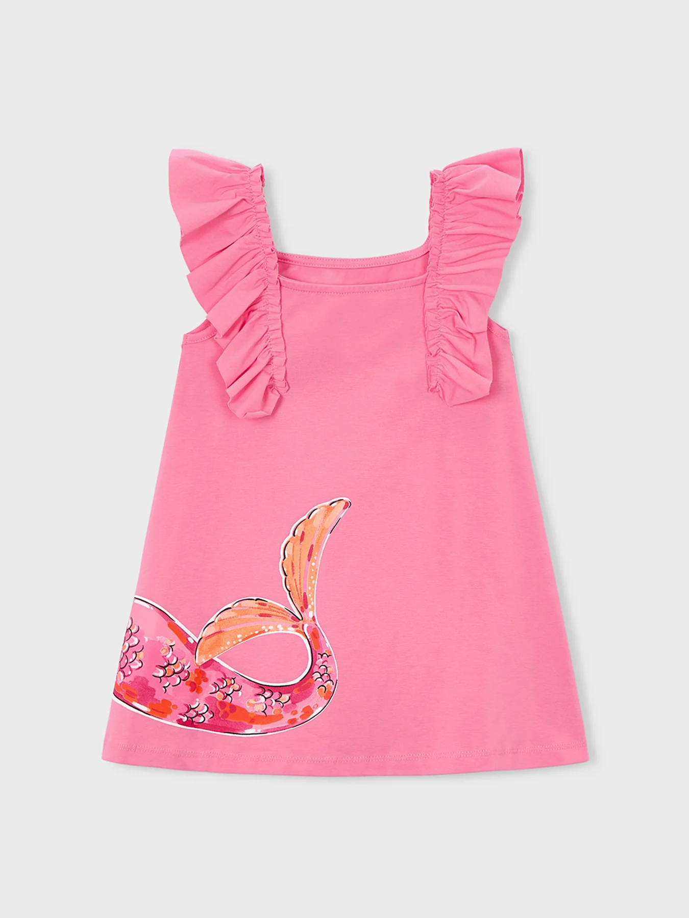 Kids’ Mermaid Dress Pink - Image 2
