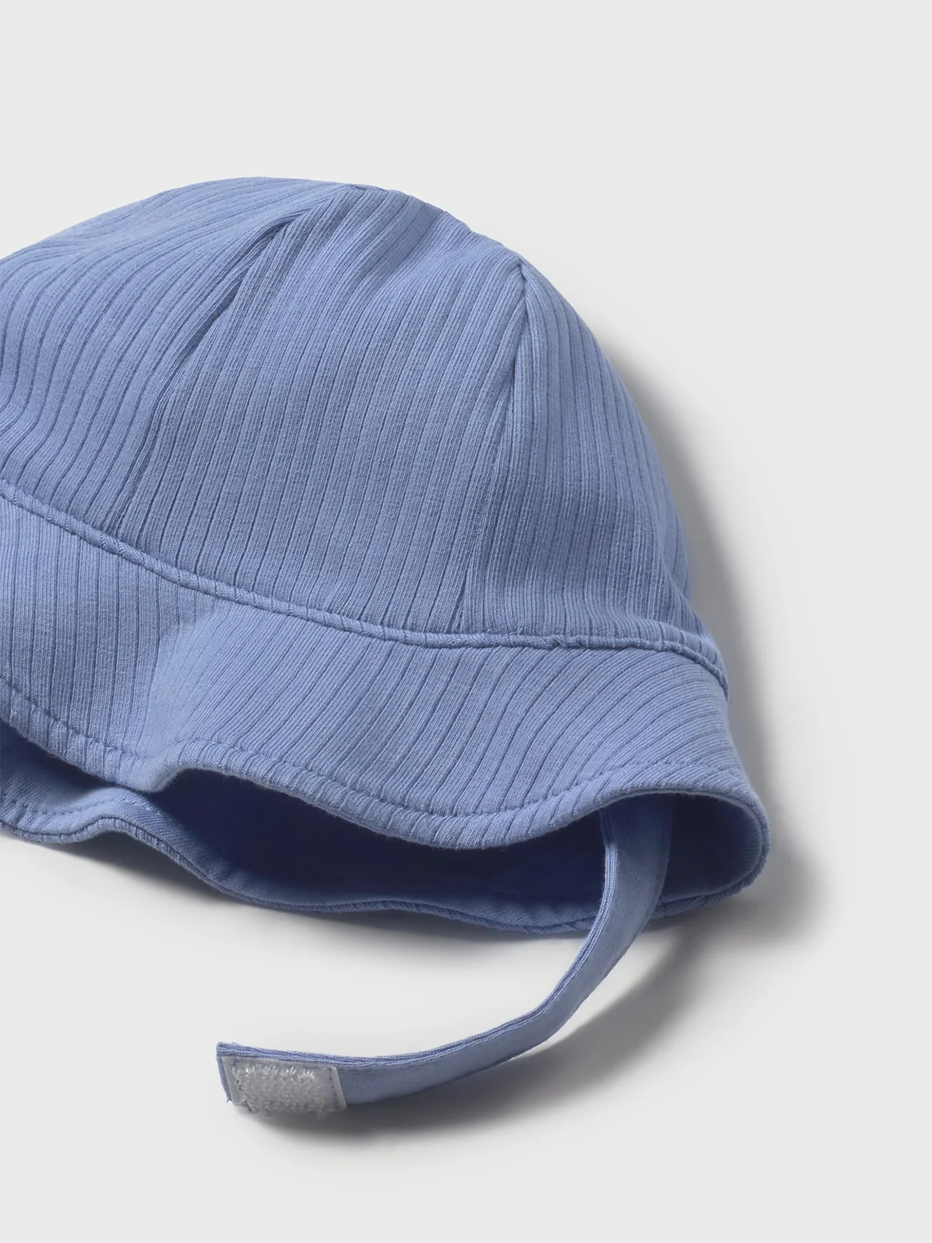 Baby Shorts and Hat Set Blue - Image 4