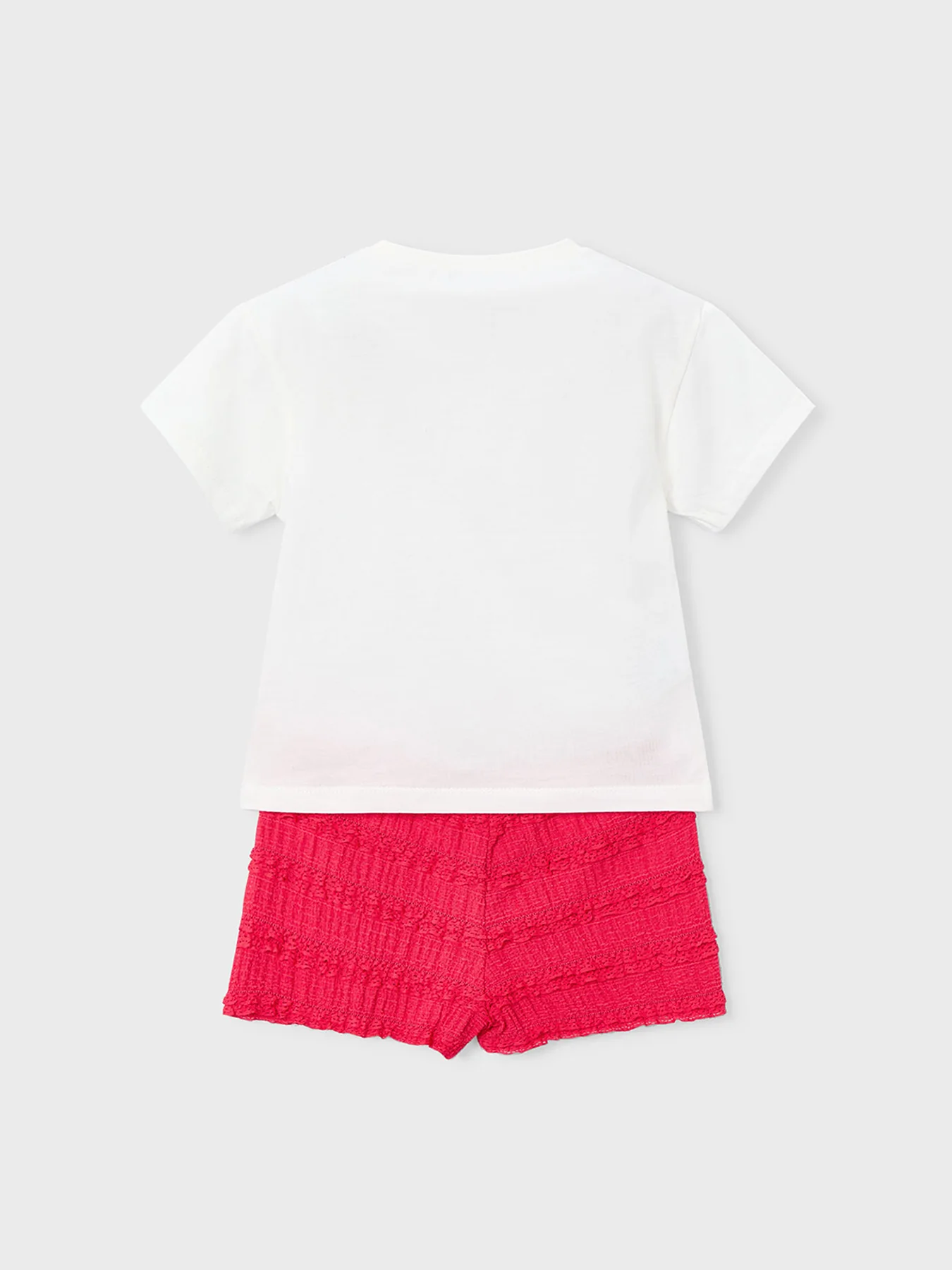 Kids’ Shell Knit Short Set Multi - Image 2