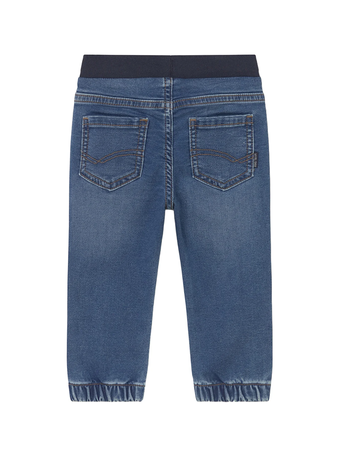 Baby Soft Denim Jogger Pants Blue - Image 2