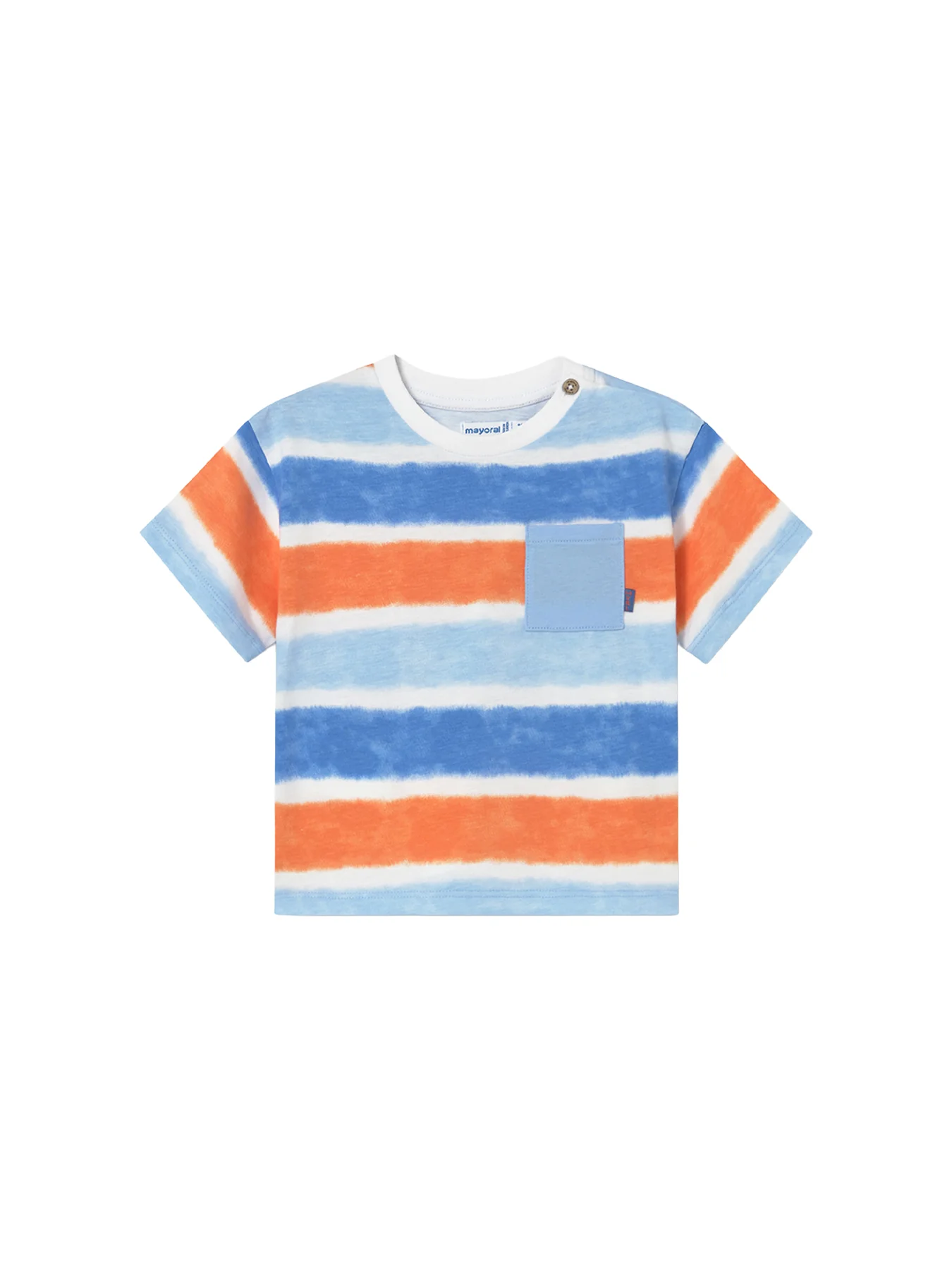 Baby Striped Short Sleeve T-Shirt Multi