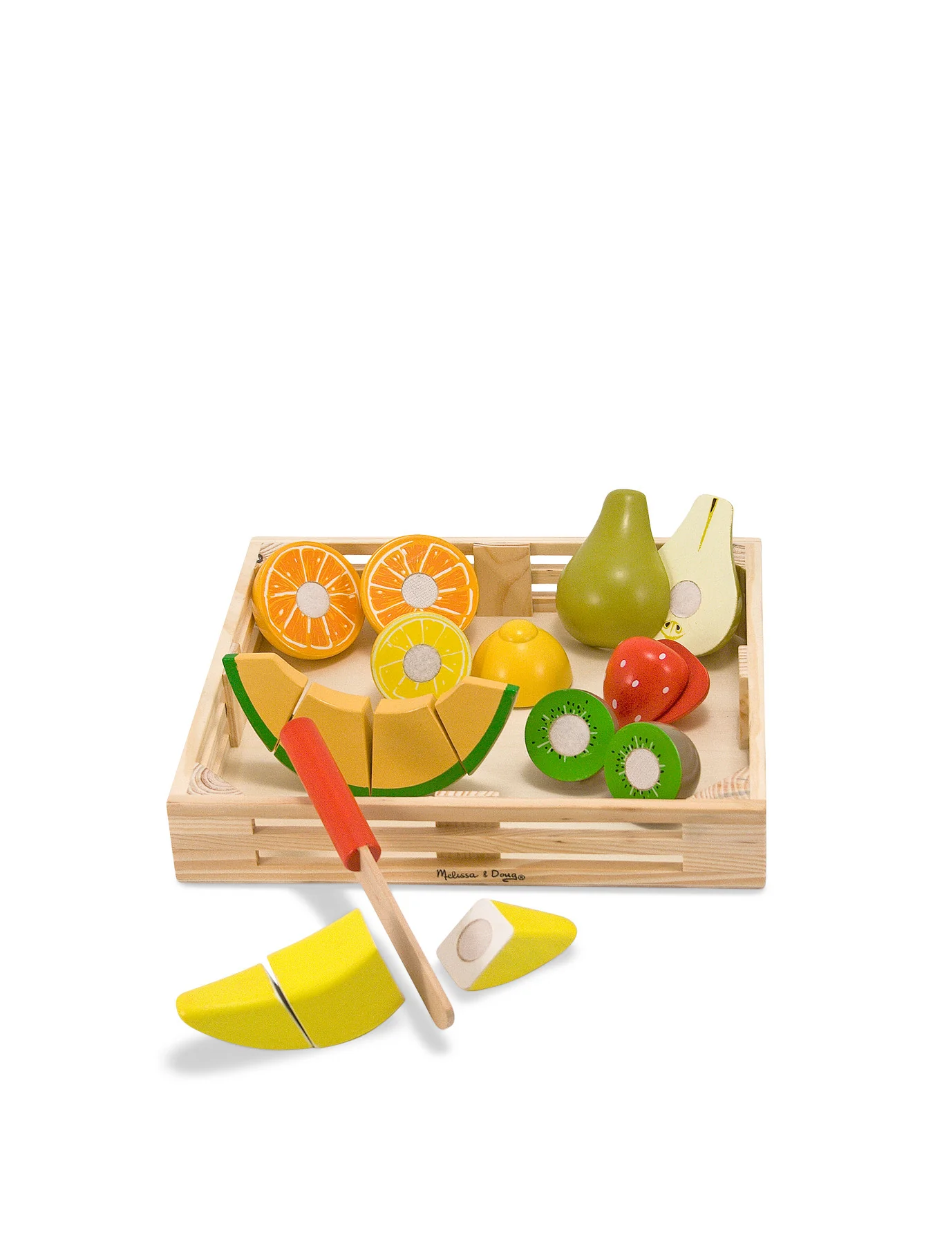 Wooden Cutting Fruit Set - Image 2