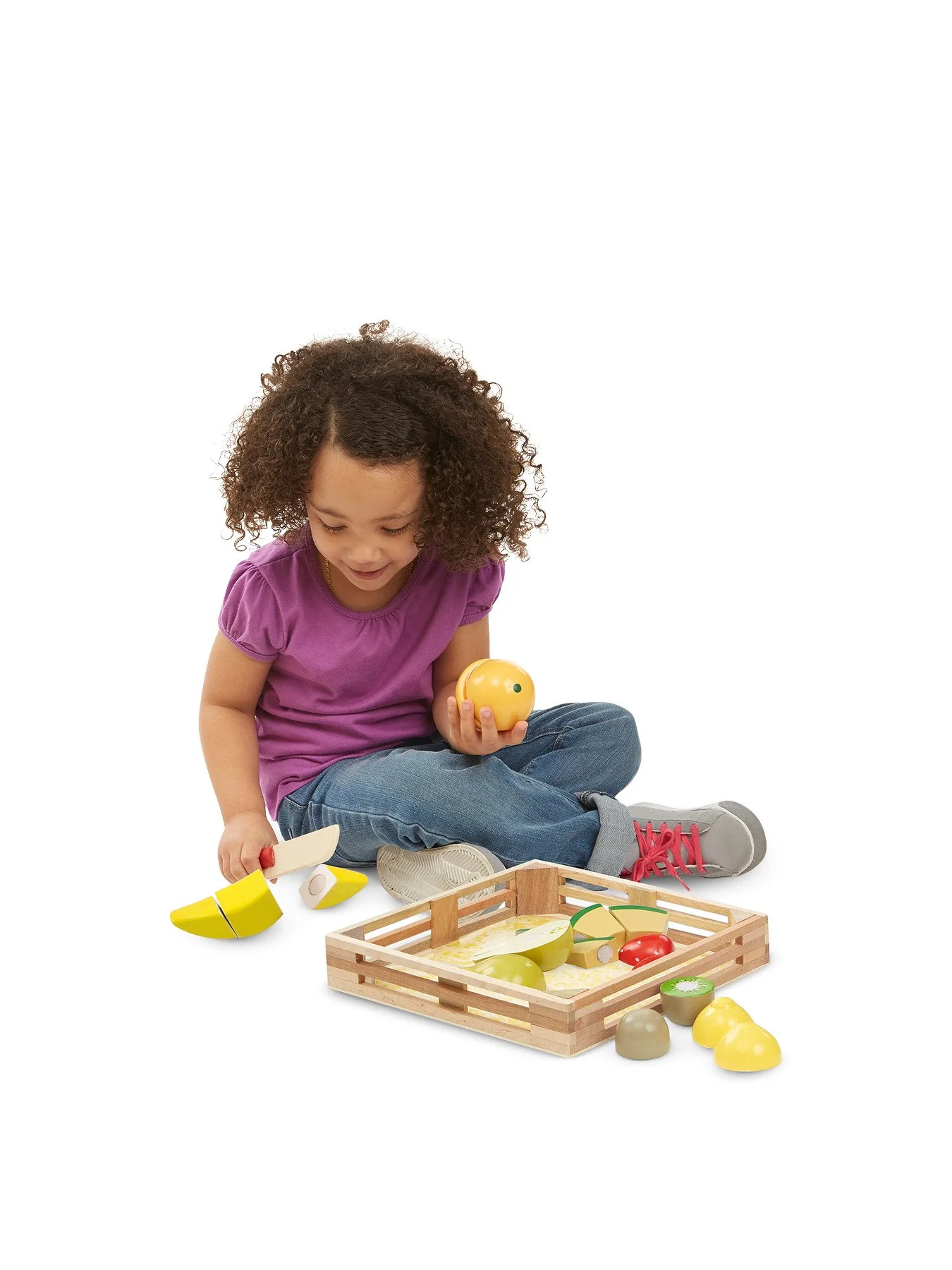 Wooden Cutting Fruit Set - Image 4