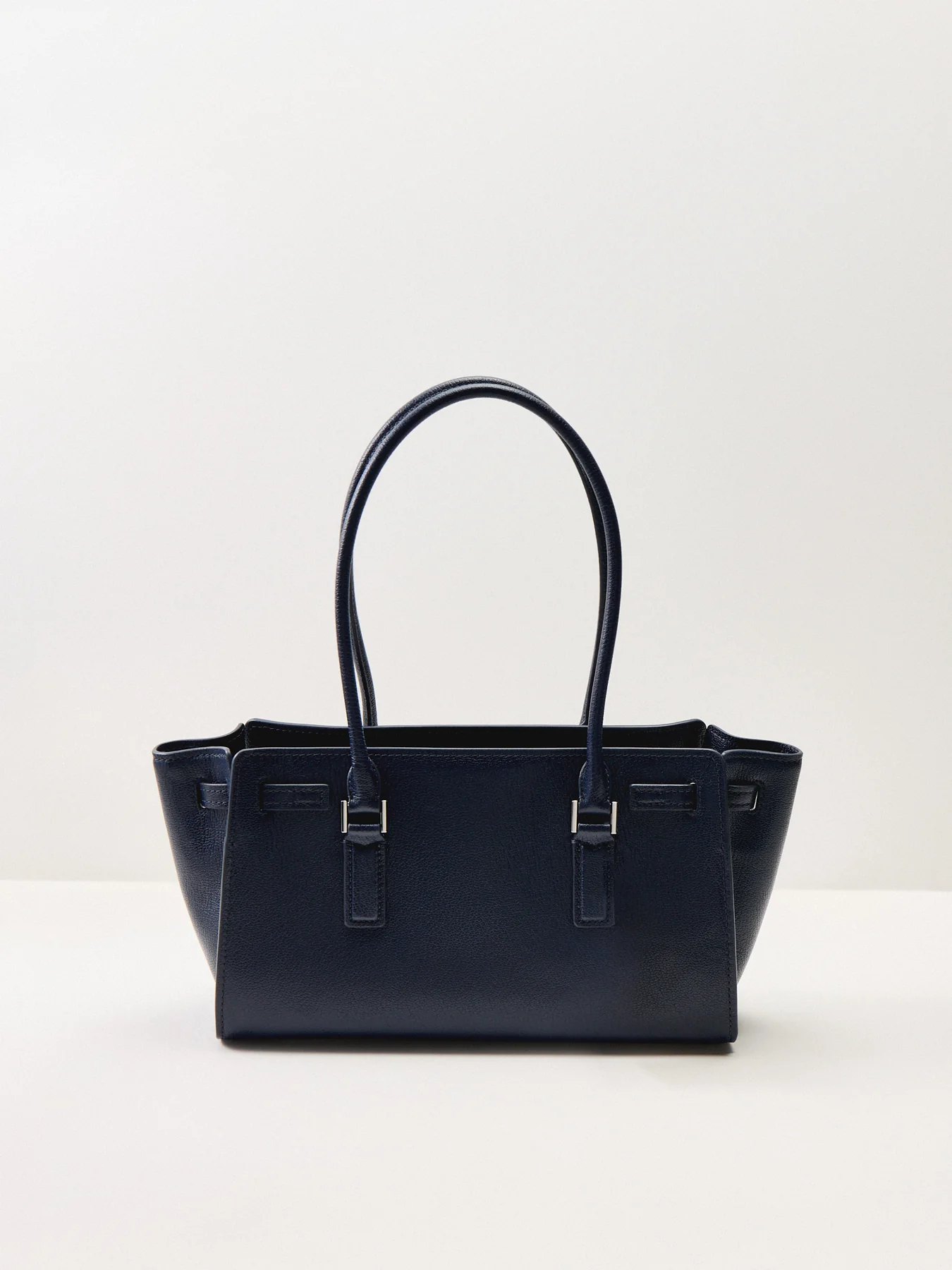 Hamilton Moderne Small Shoulder Tote Blue - Image 3