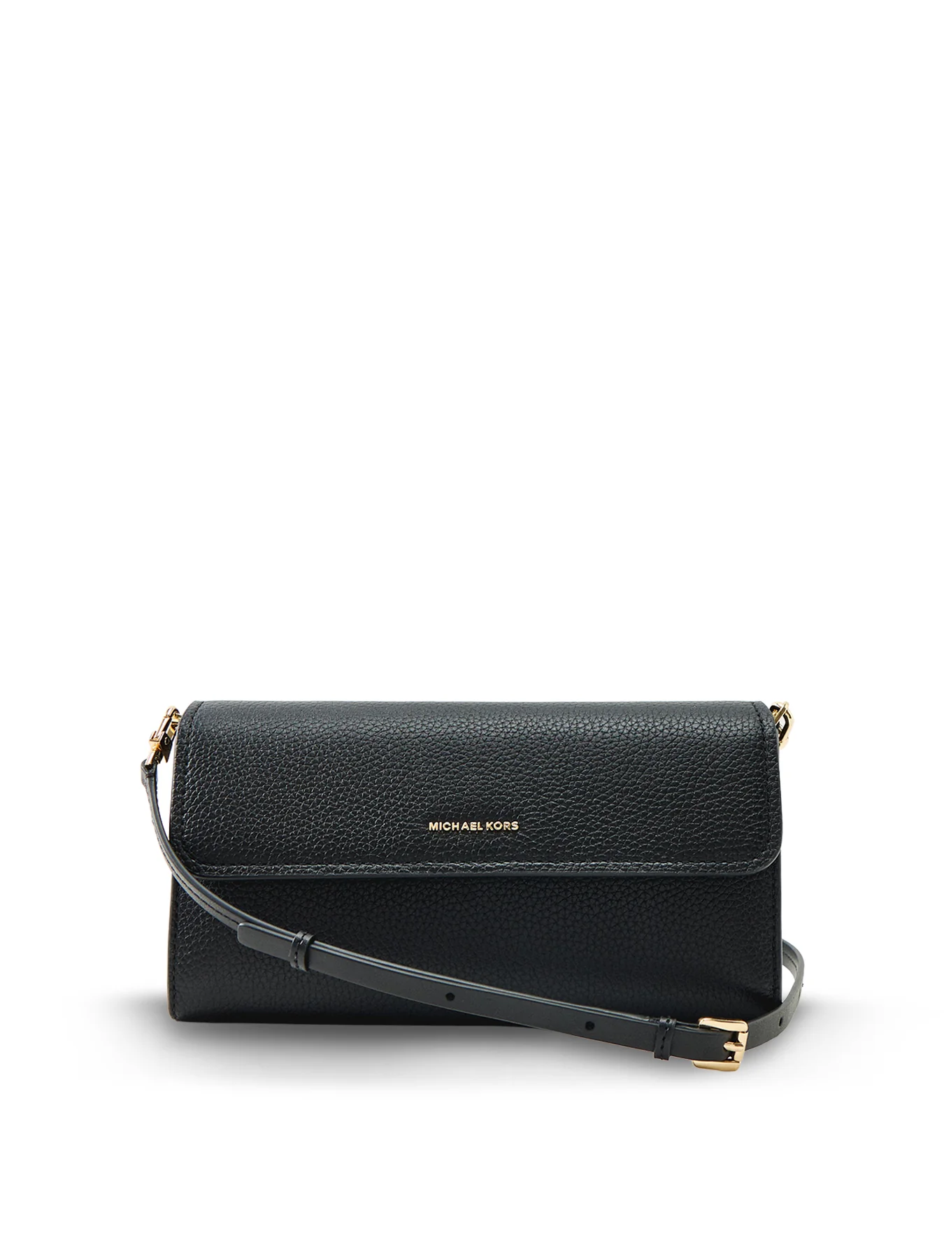 Jet Set Small Flap Crossbody Bag Black