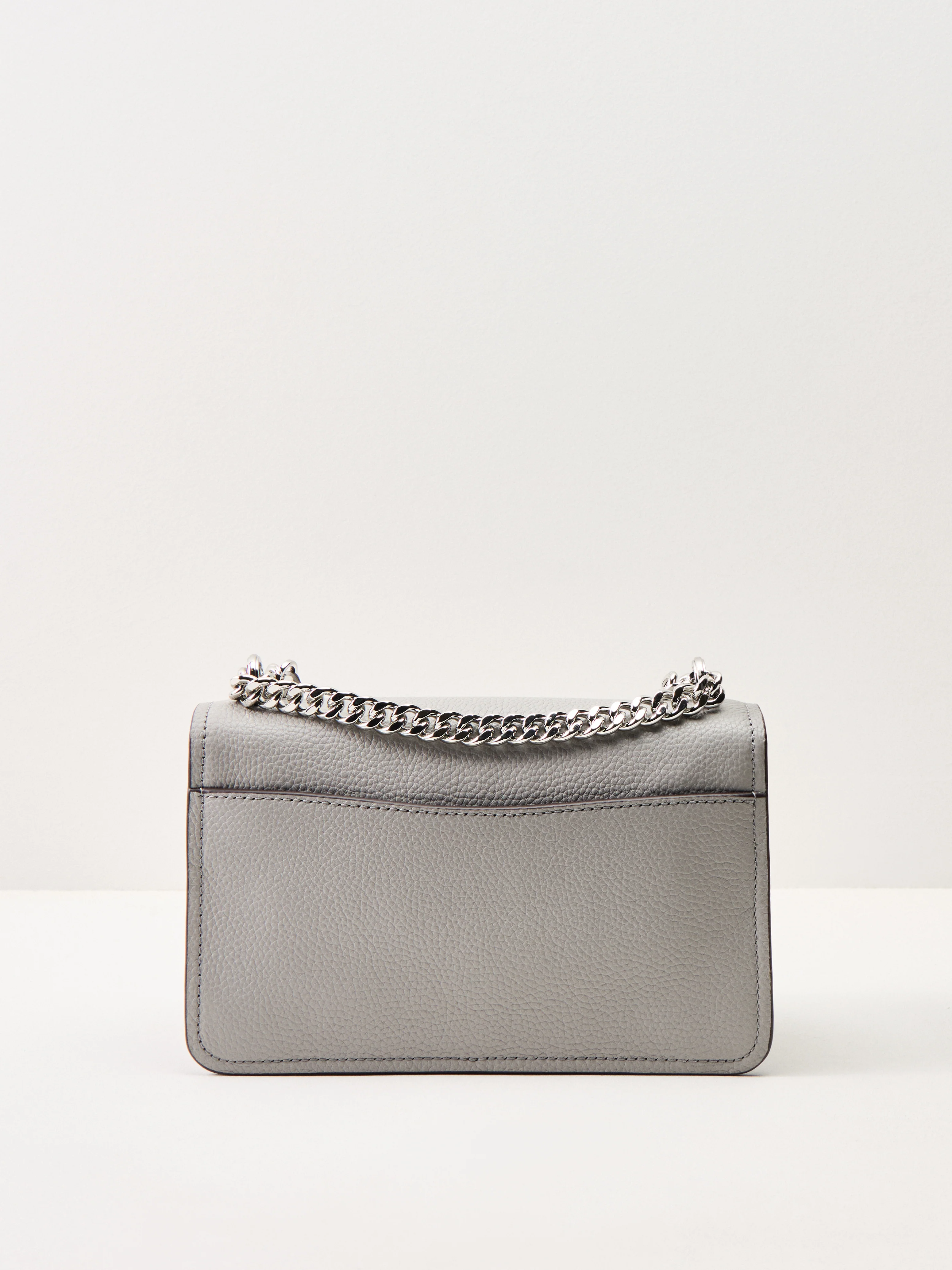 Claire Large Shoulder Bag Grey - Image 3