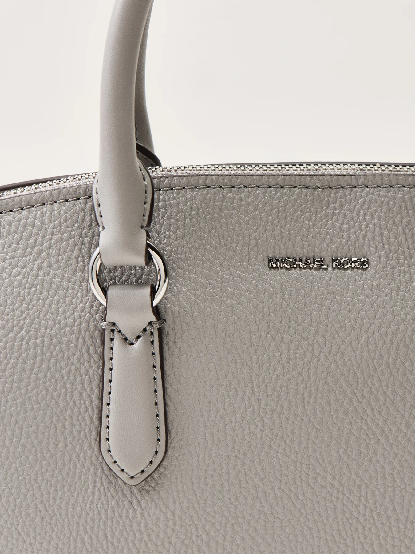 Murphy Medium Dome Satchel Grey - Image 5