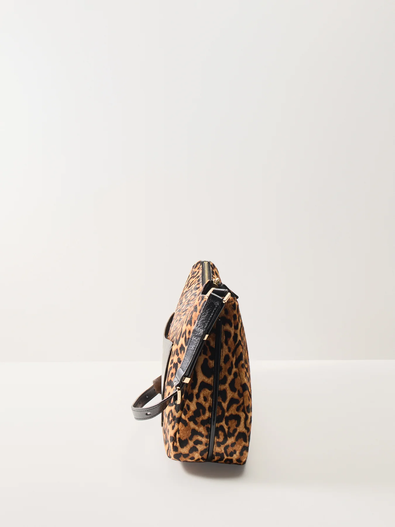 Nolita Cheetah Medium TZ Hobo Shoulder Bag Marigold - Image 4