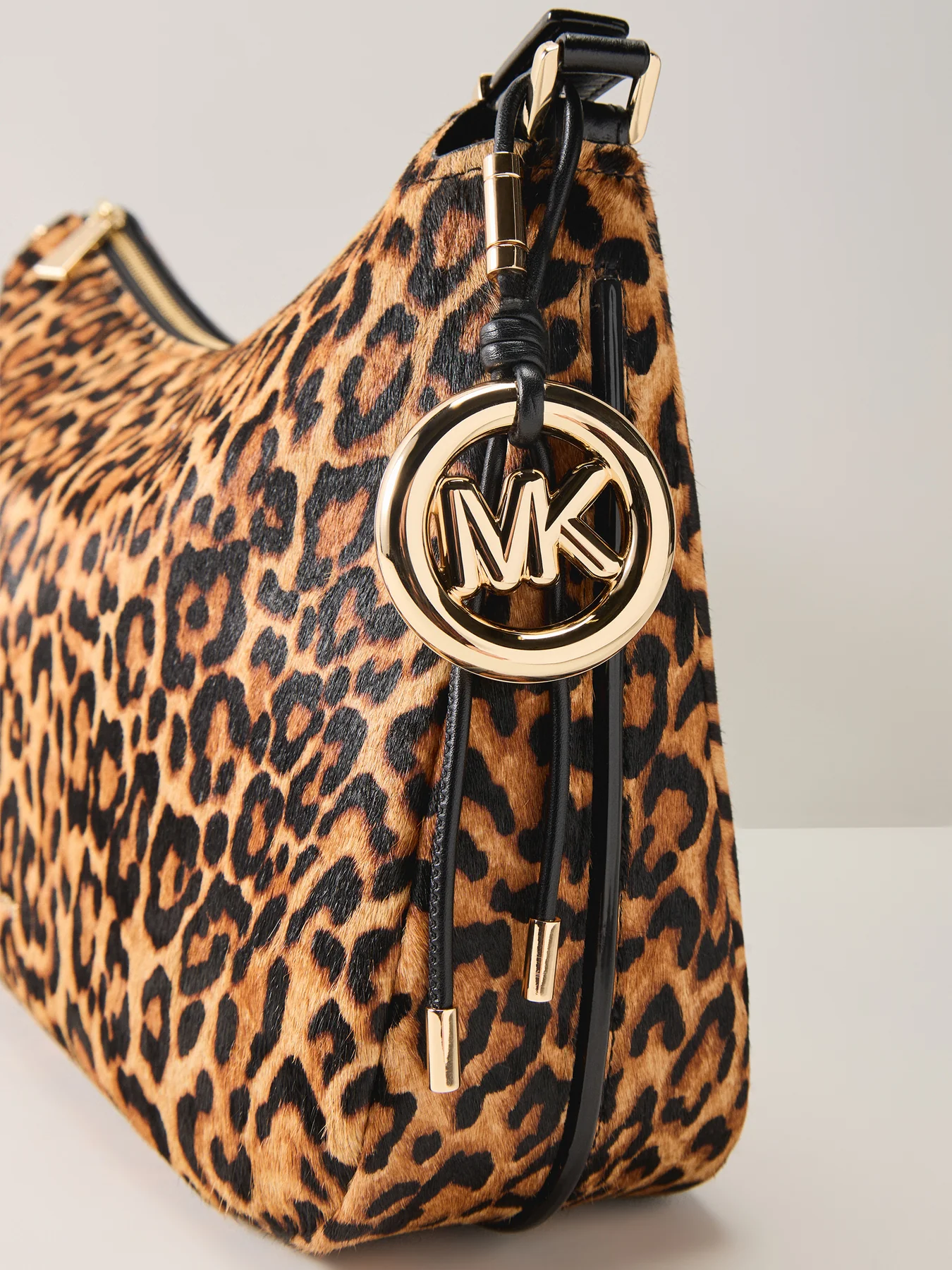 Nolita Cheetah Medium TZ Hobo Shoulder Bag Marigold - Image 5