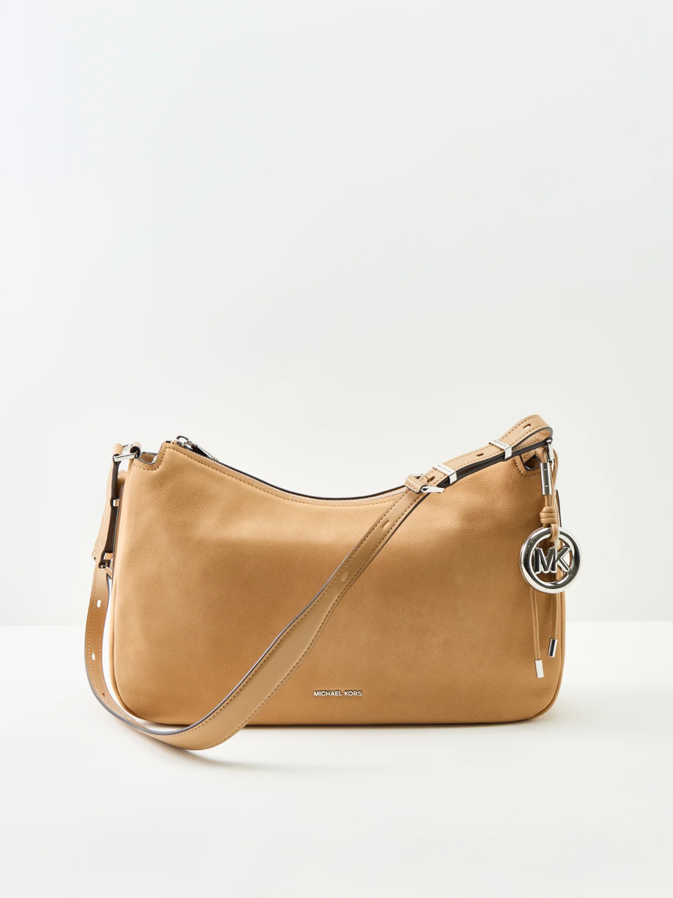 Nolita Medium Shoulder Bag Beige - Image 6