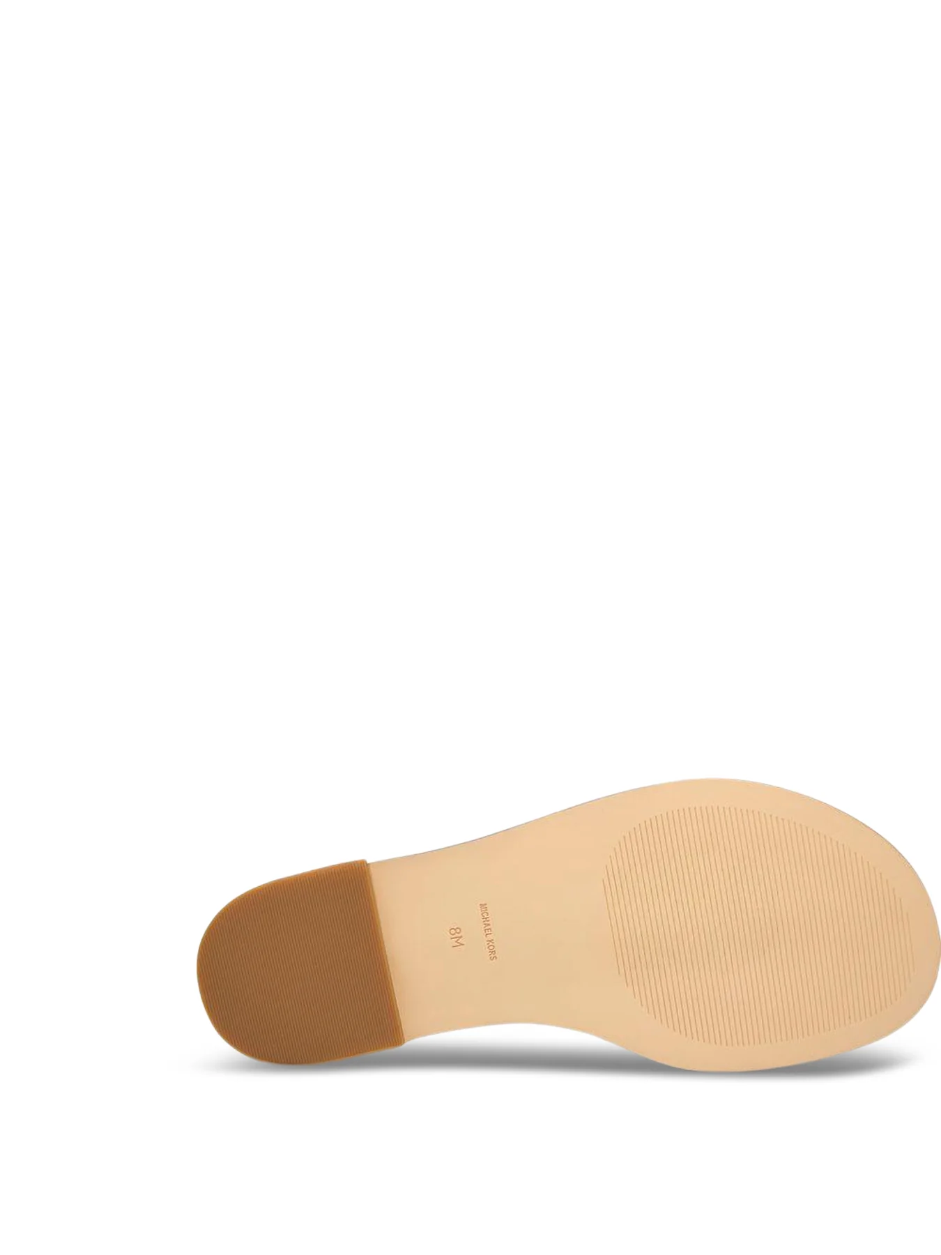 Mandy Thong Leather Sandals Cream - Image 3
