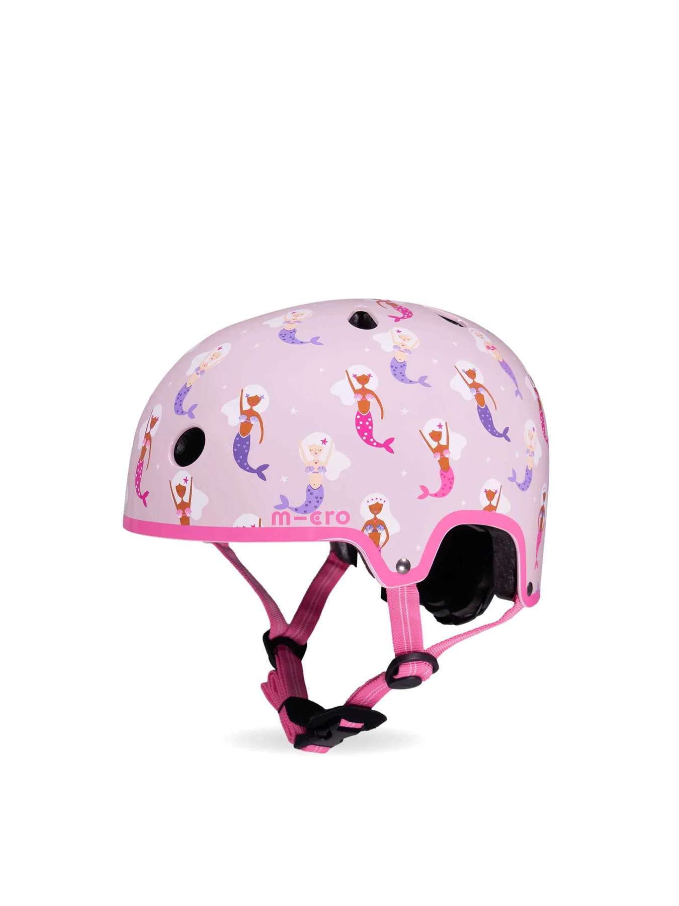 Kids’ Mermaid Print Cycle Helmet Medium