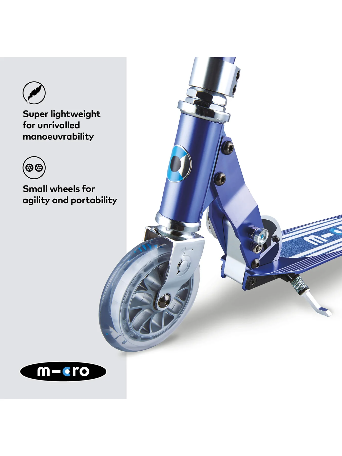 Sprite Stripe Classic Scooter Blue - Image 12