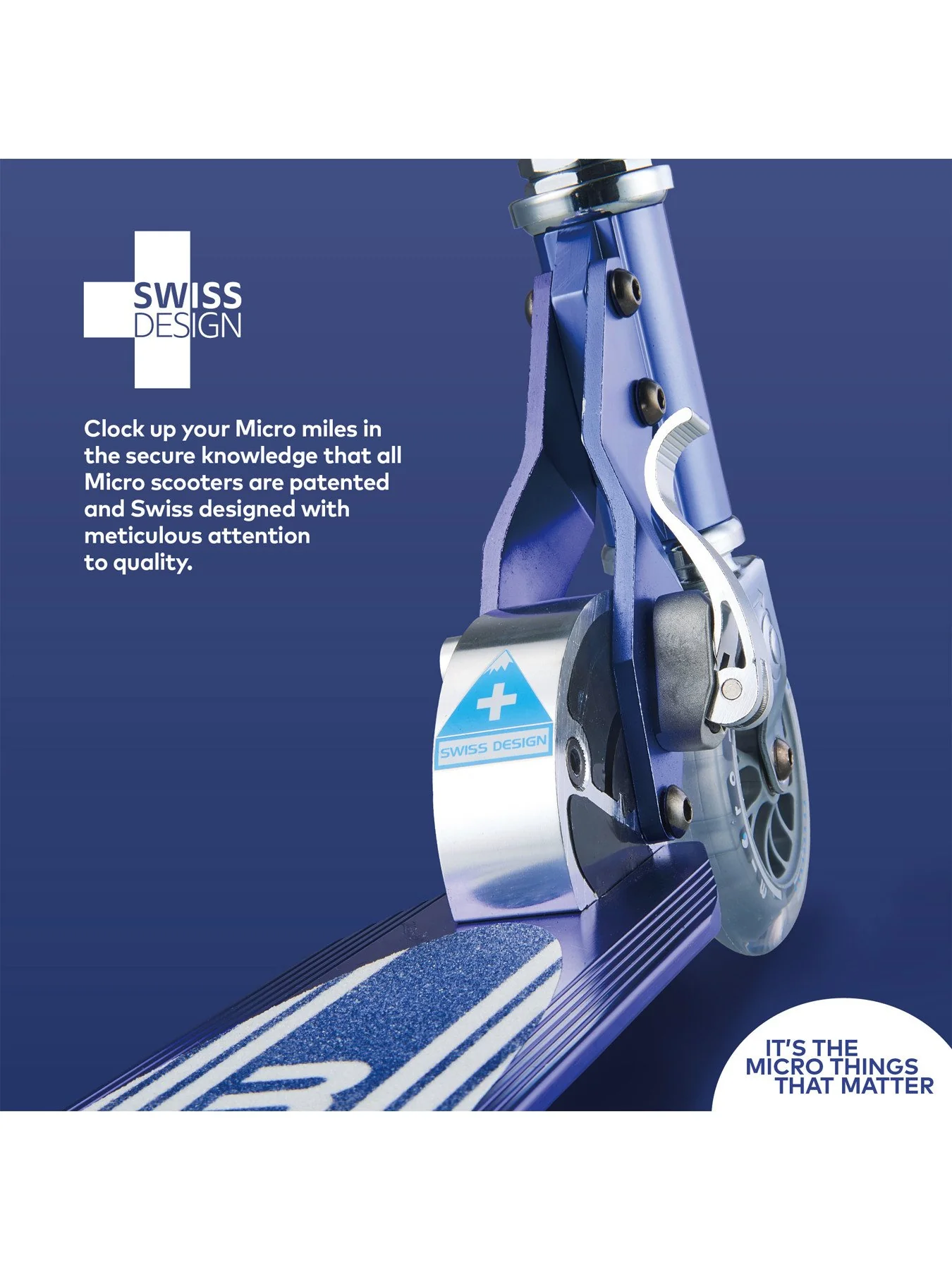 Sprite Stripe Classic Scooter Blue - Image 6