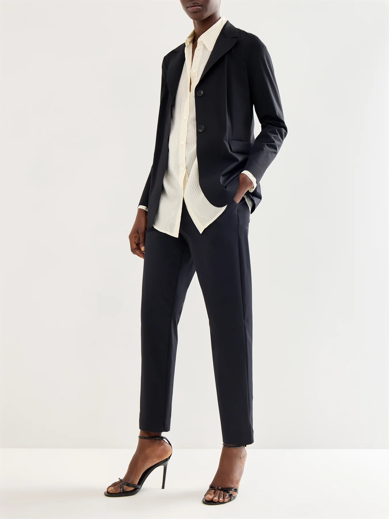 Ghiera Nylon Stretch Blazer Black - Image 2