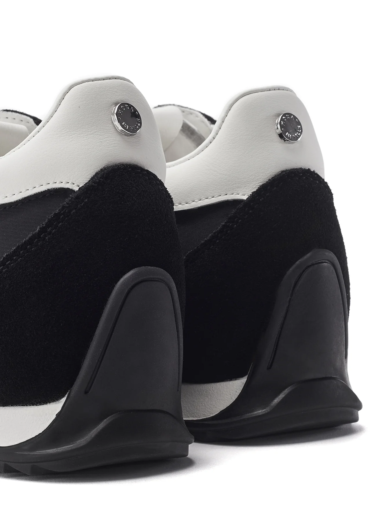 Akalia Lace-Up Trainers Black - Image 3