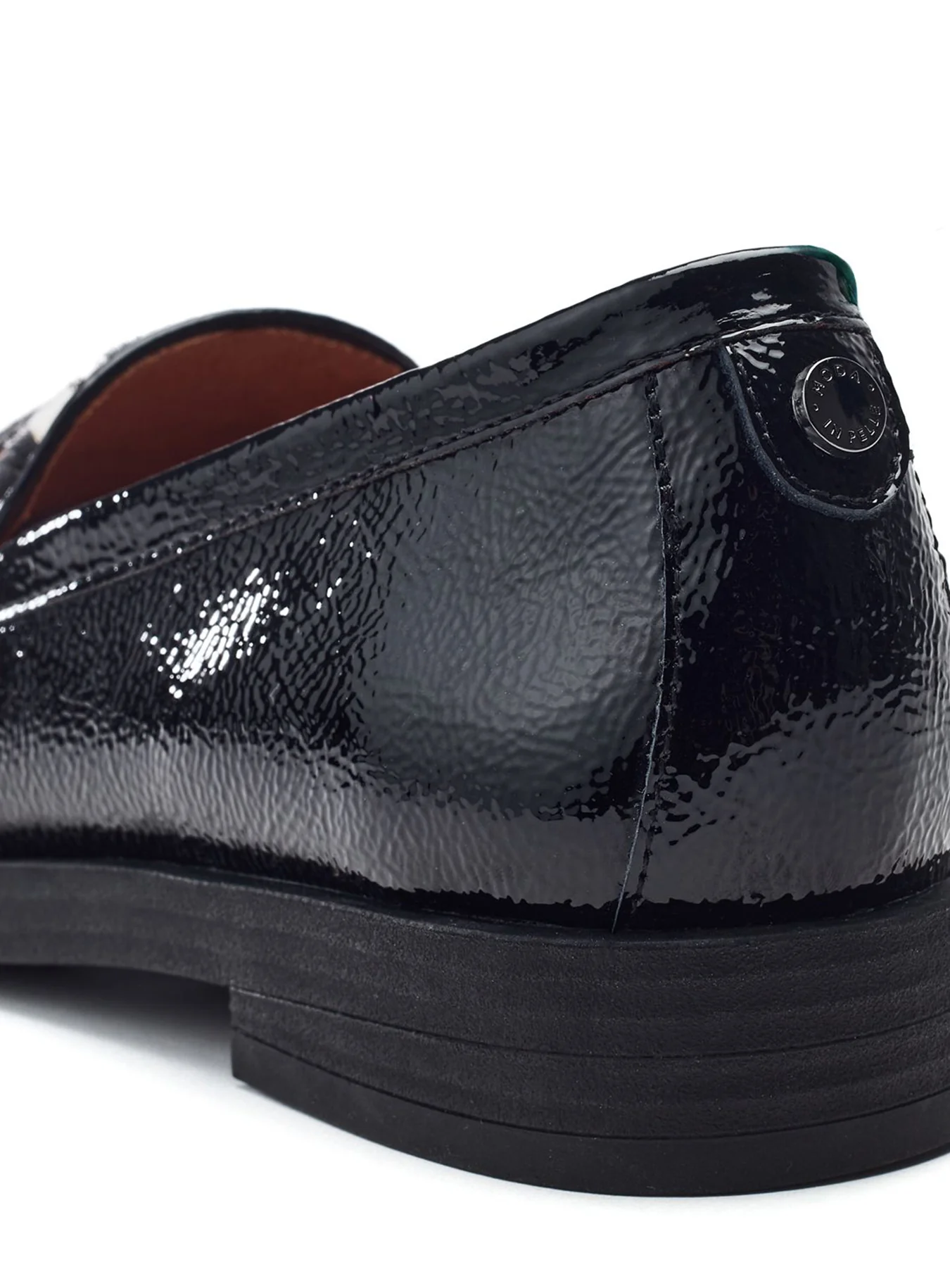 Fumia Zebra-Trim Slip-On Shoes Black - Image 3