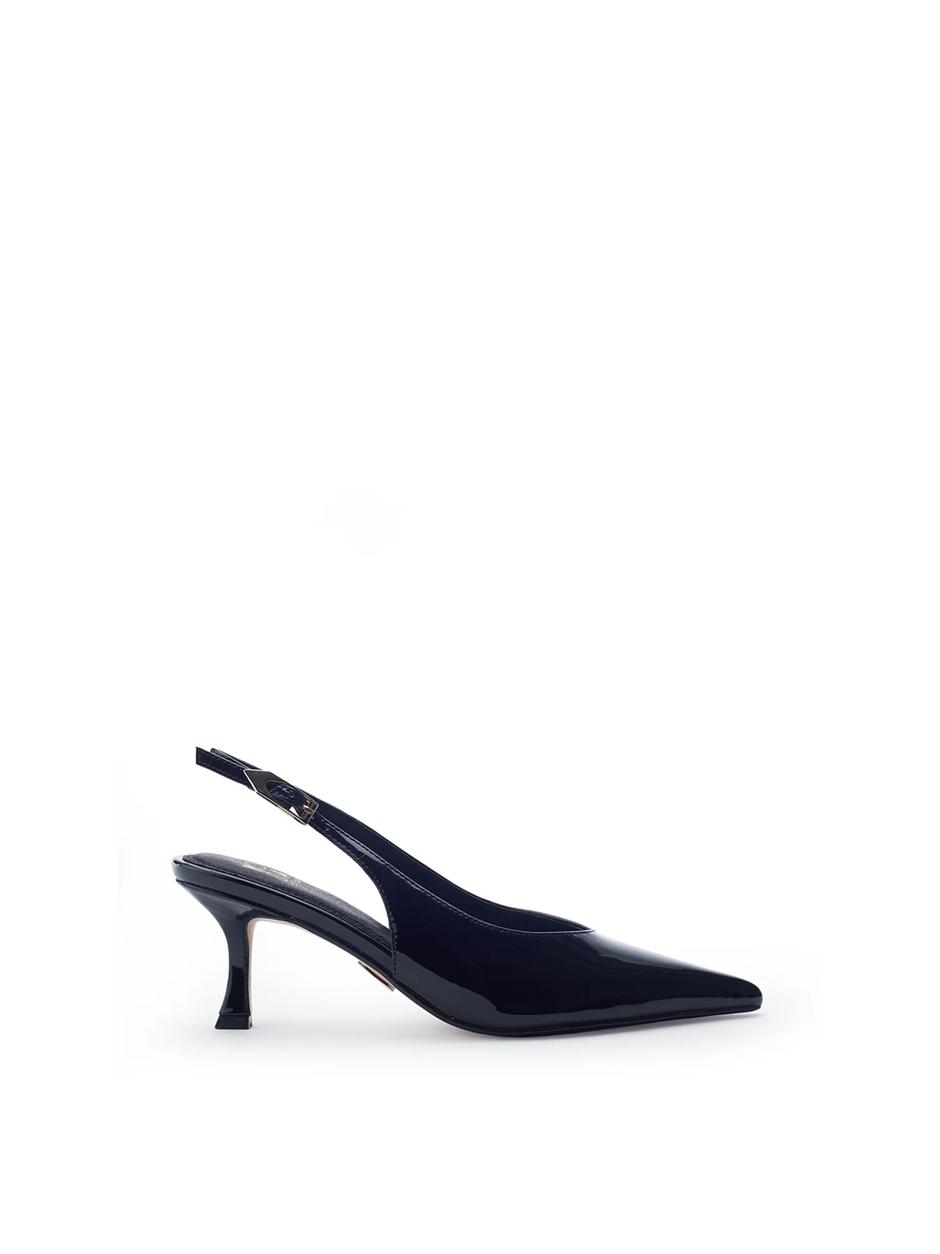 Gallia High Heel Court Shoes Black