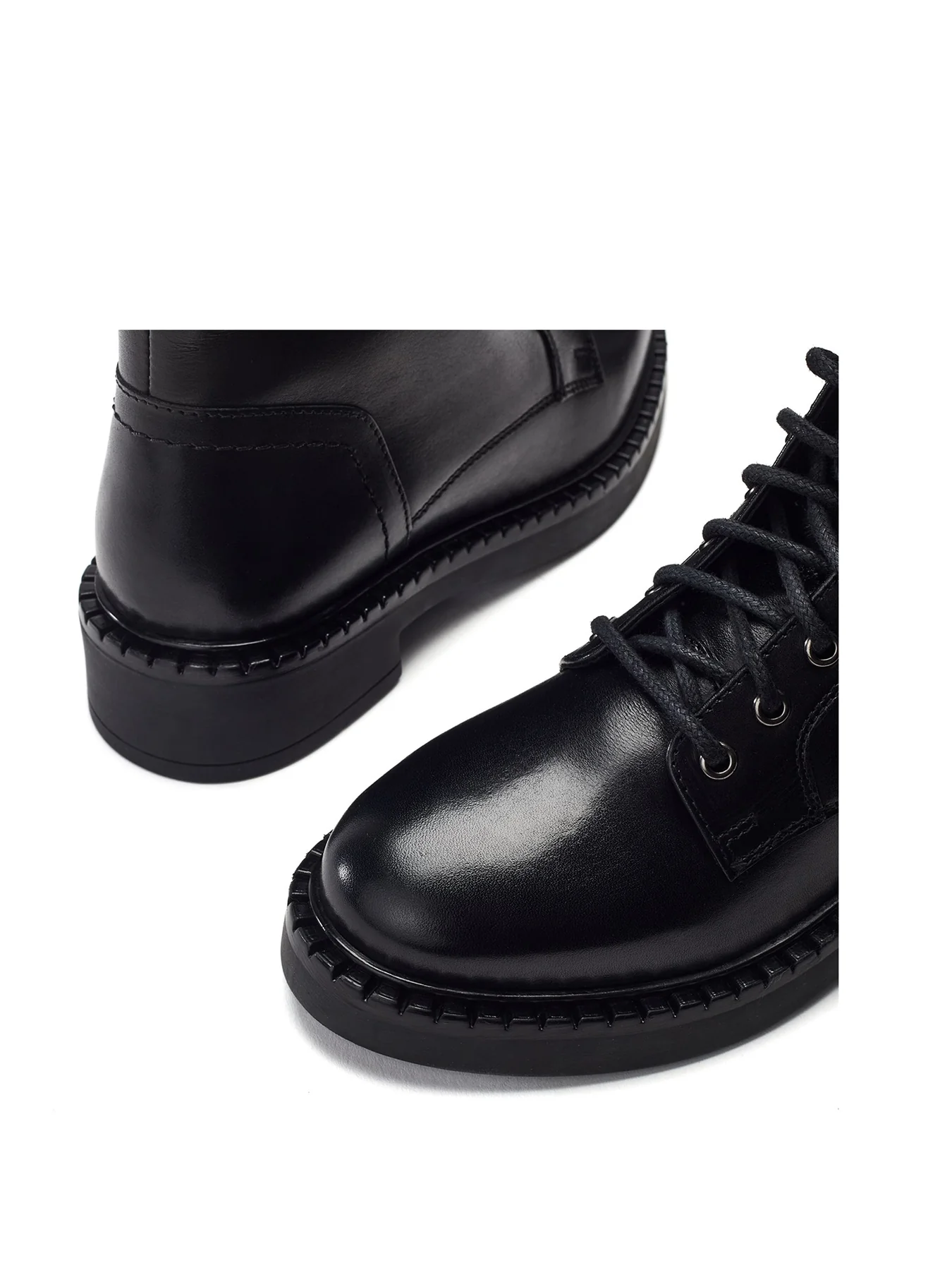 Orralie Mid-Heel Boots Black - Image 4