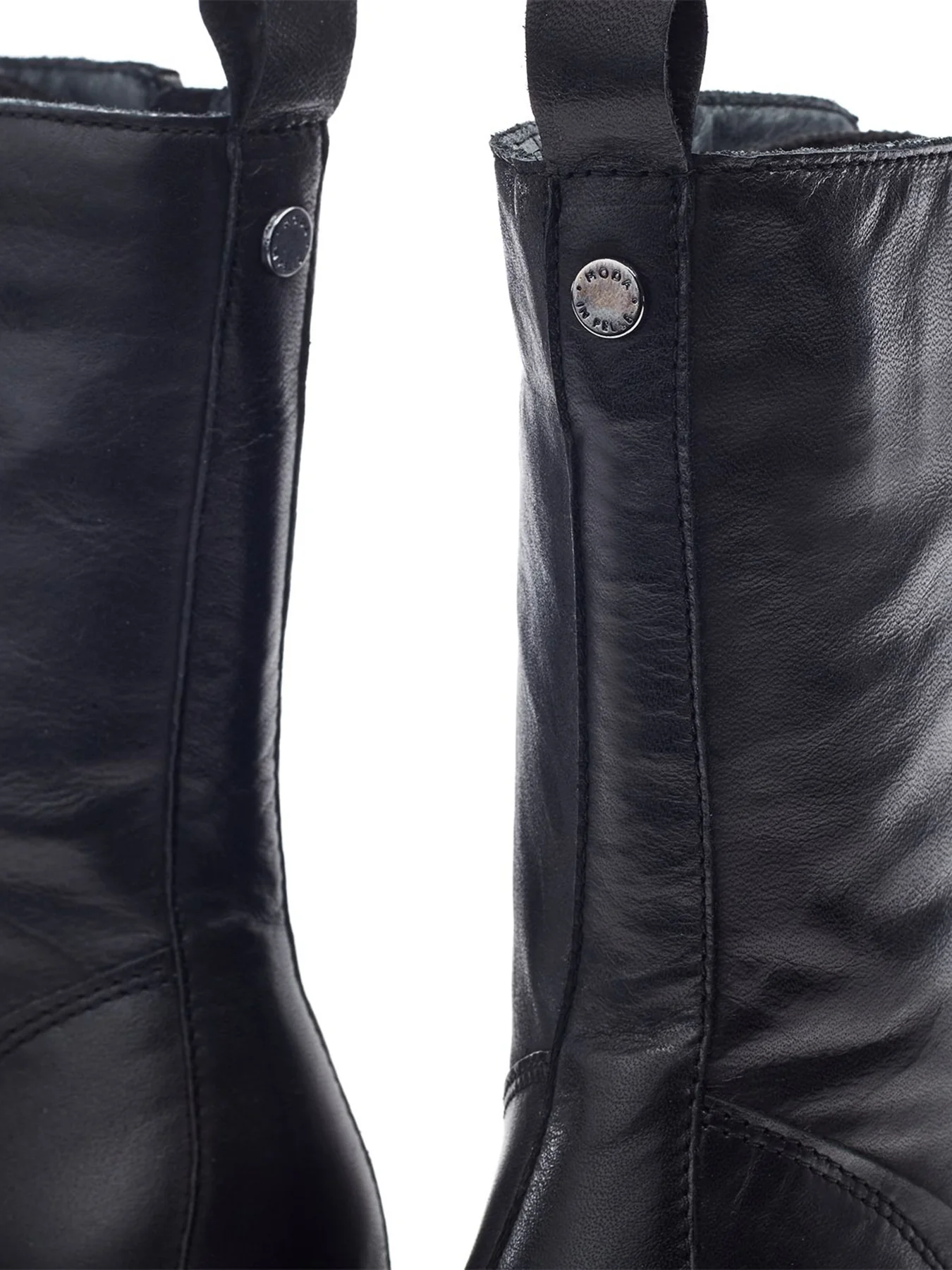 Orrena Heeled Ankle Boots Black - Image 3