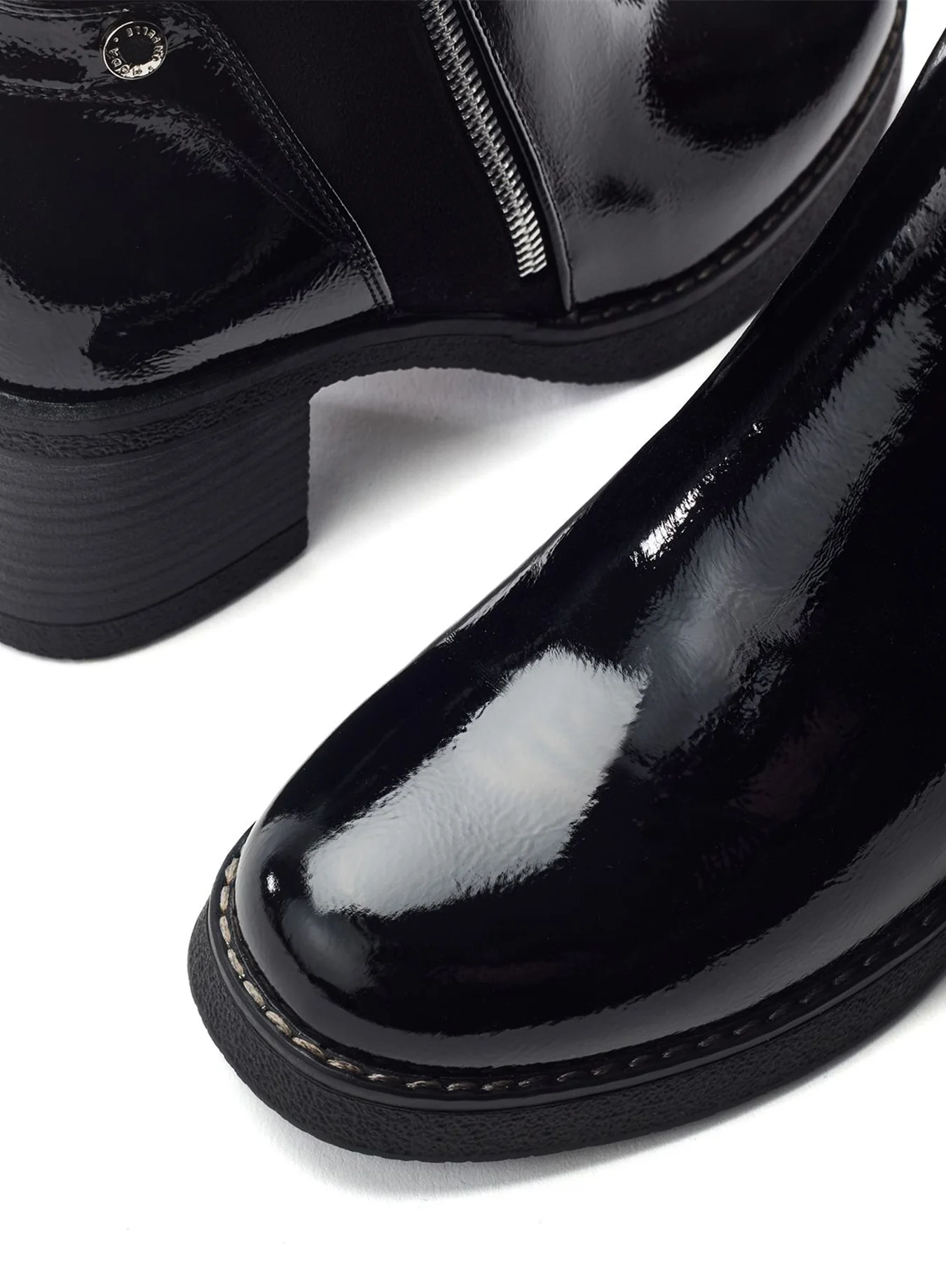 Otella Classic Ankle Boots Black - Image 3