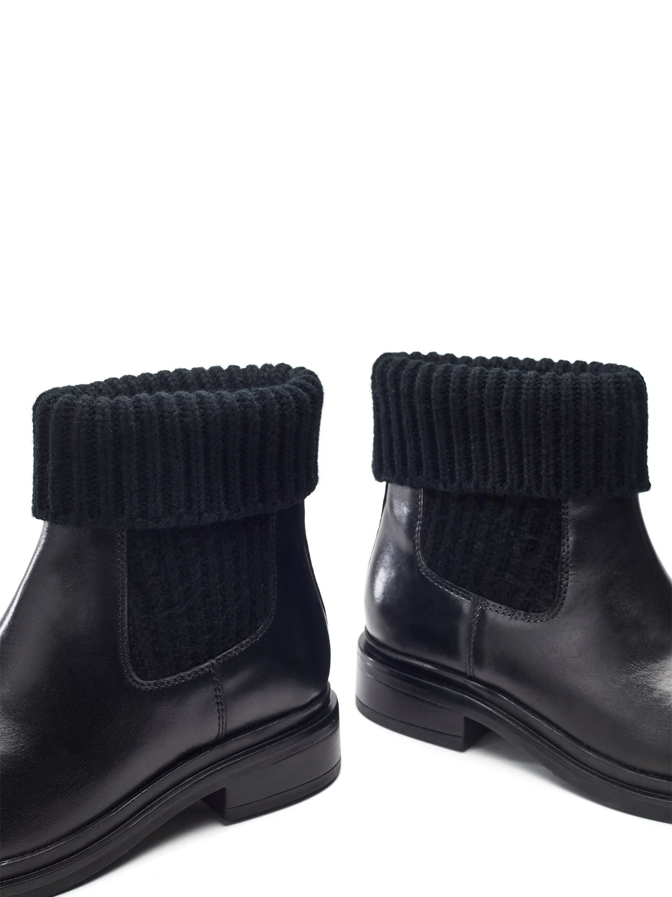 Ozarra Leather Boots Black - Image 3