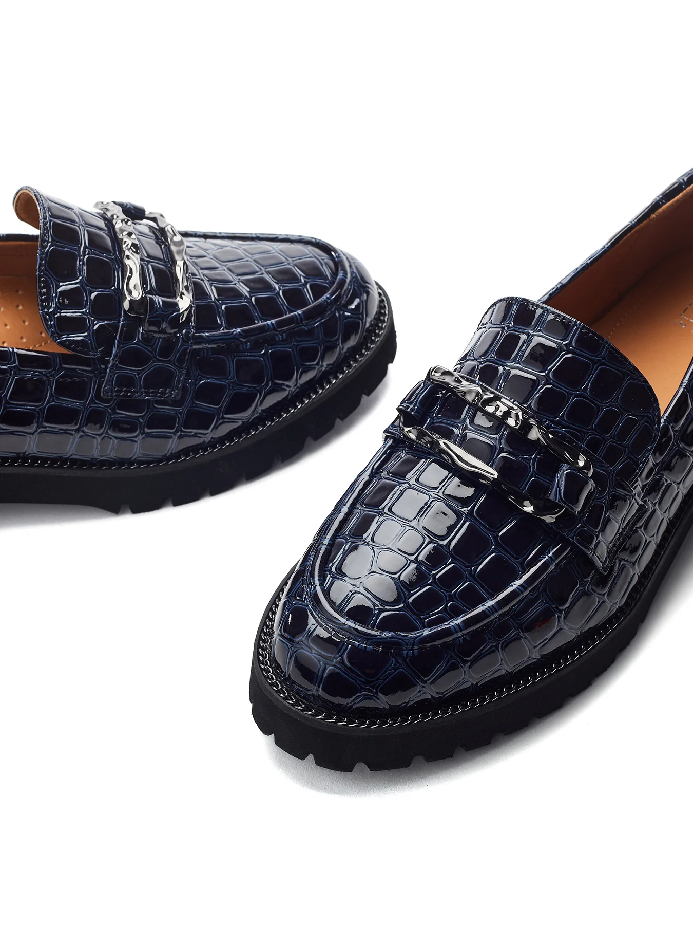 Egoma Loafers Blue - Image 4