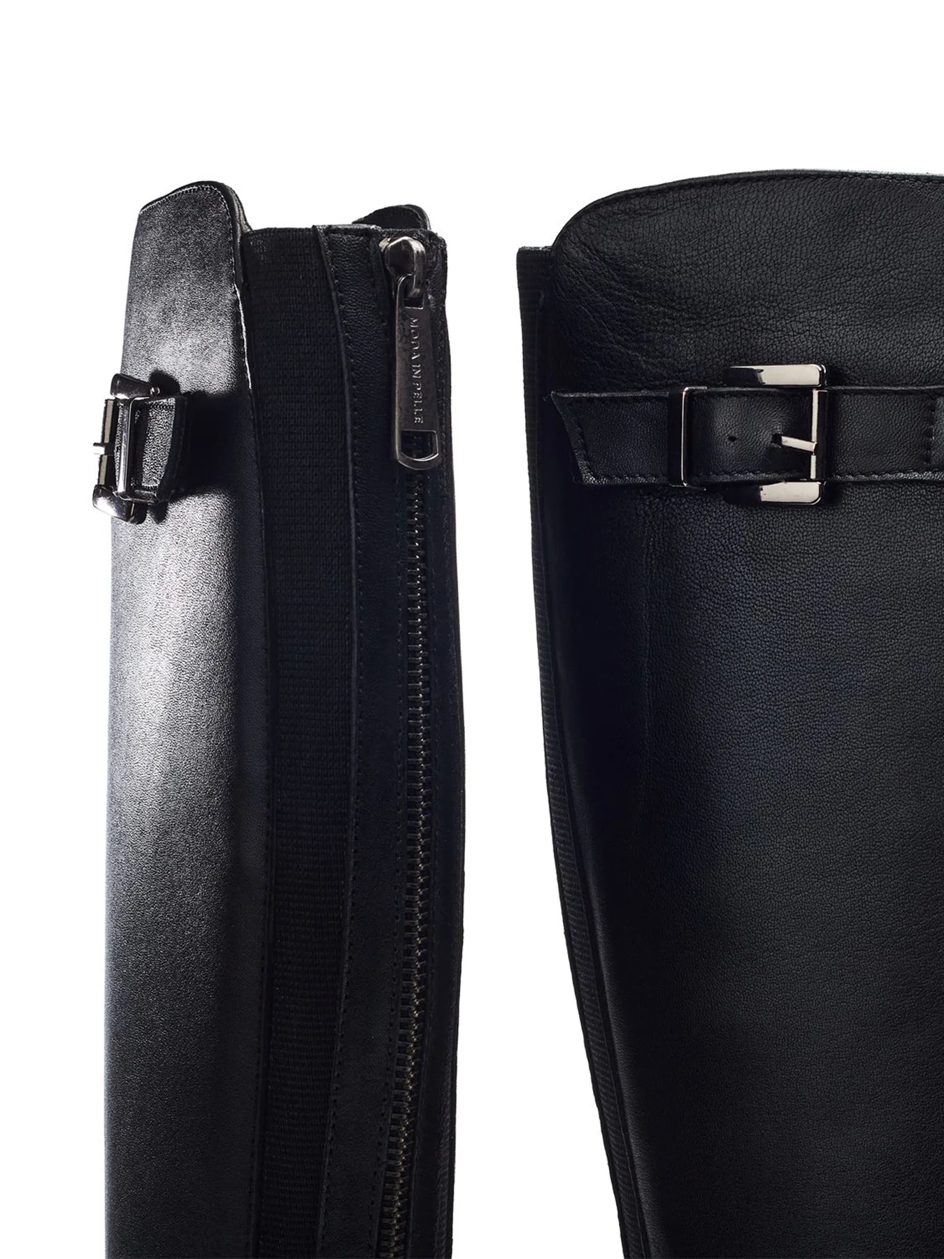 Sansho Mid-Calf Boots Navy - Image 4