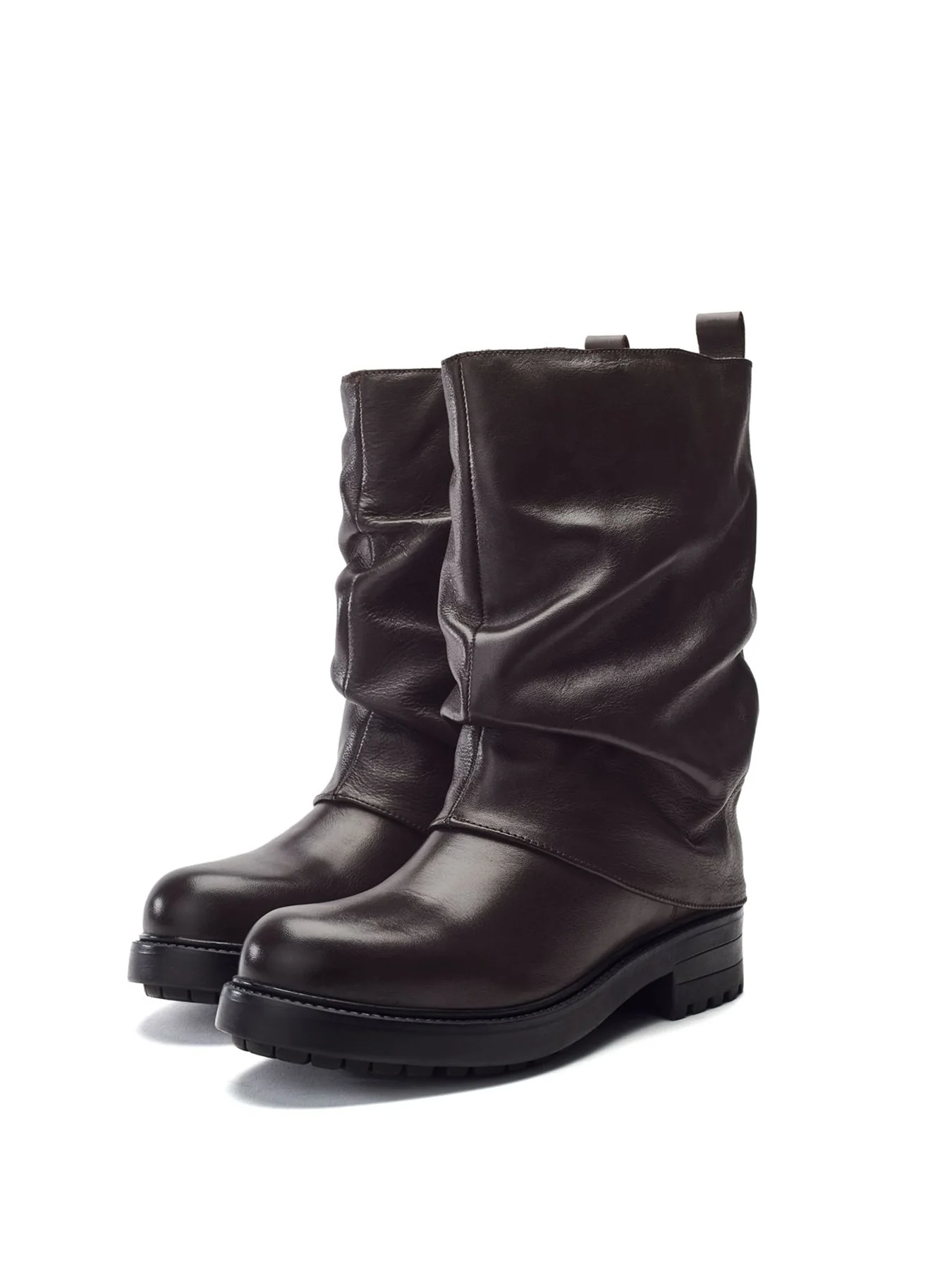 Rinnia Heeled Ankle Boots Brown - Image 2