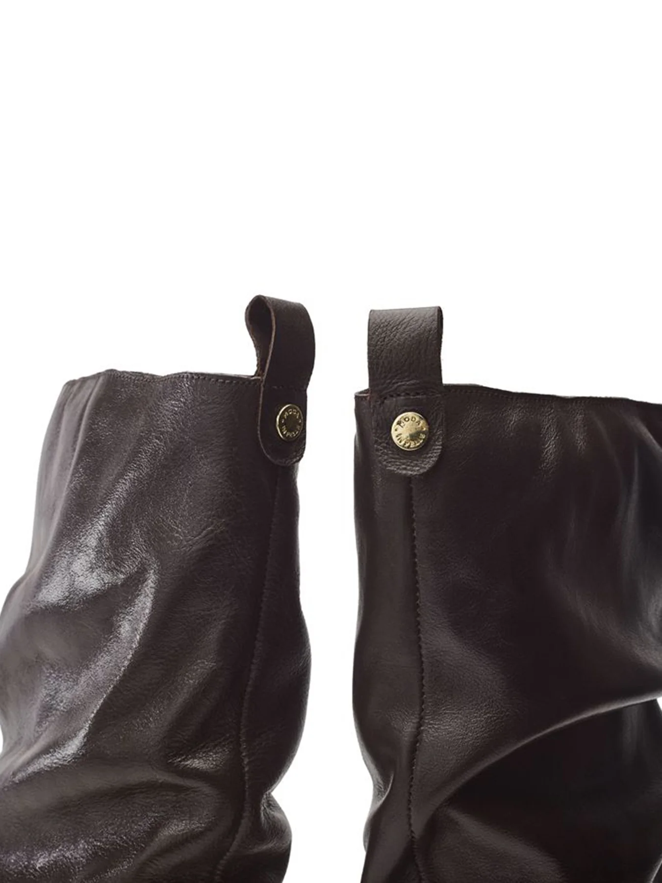Rinnia Heeled Ankle Boots Brown - Image 4