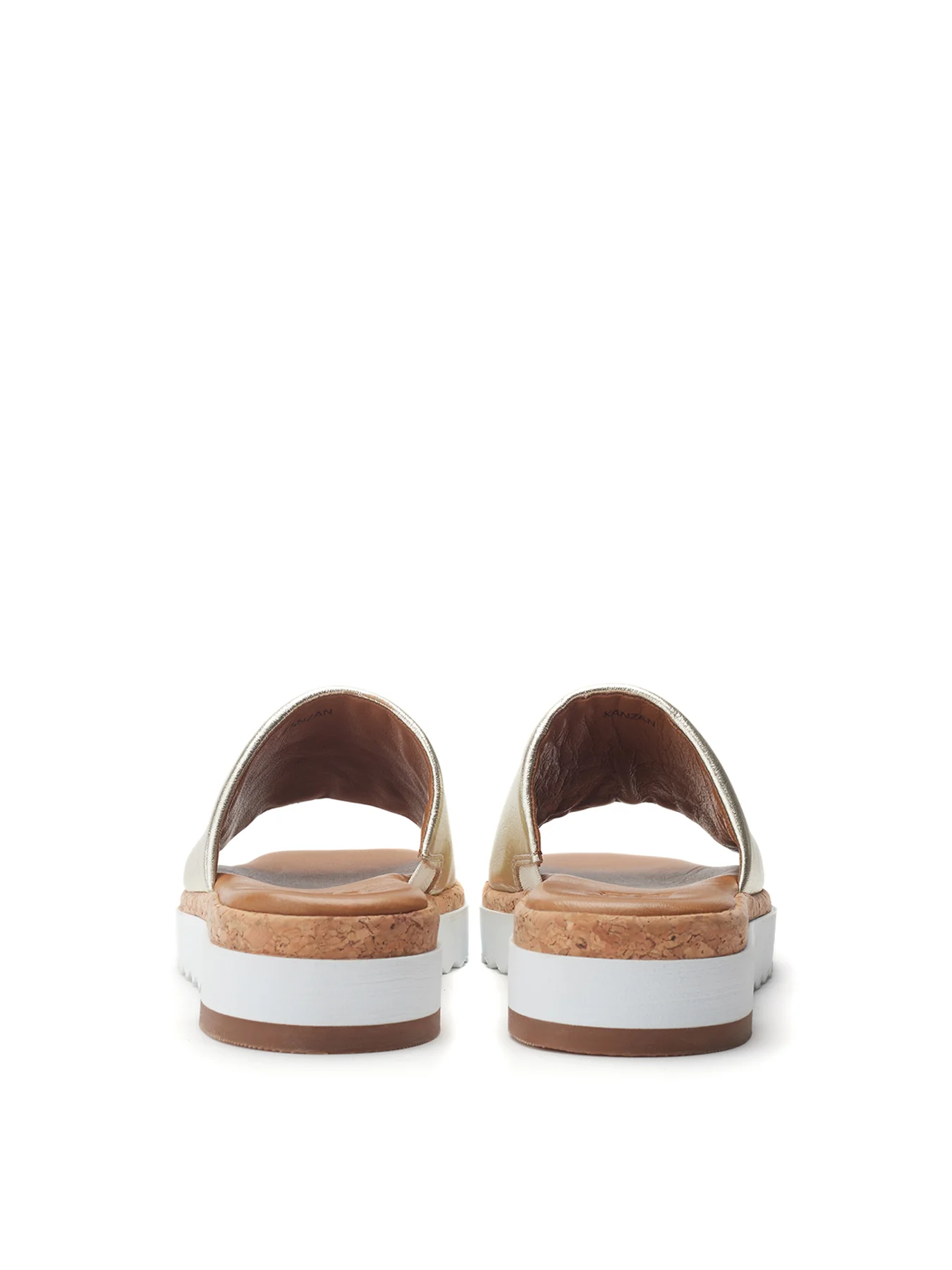 Kanzan Slider Sandals Gold - Image 3