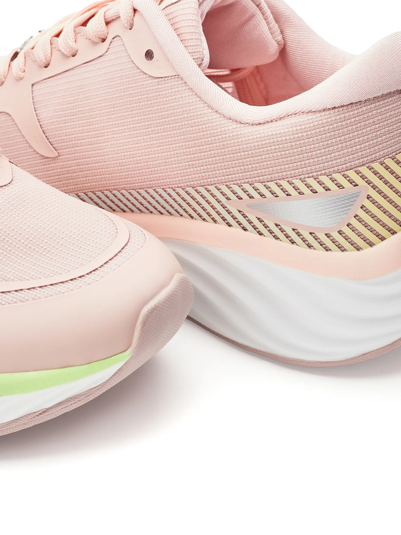 Damara Lace Up Trainers Pink - Image 4