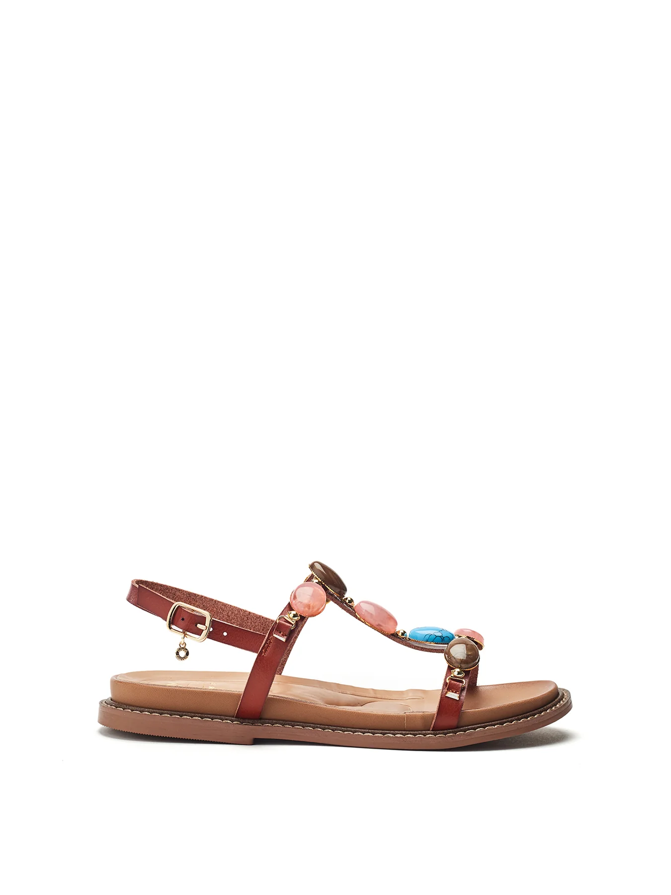Nicca Flat Sandals Tan